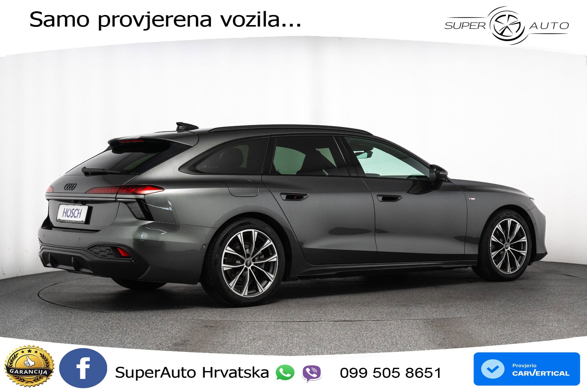 Audi A6 Avant 2.0 TDI S tronic 2xS line 204 KS, MATRIX+ACC+GR SJED+360+PANO+VIRT