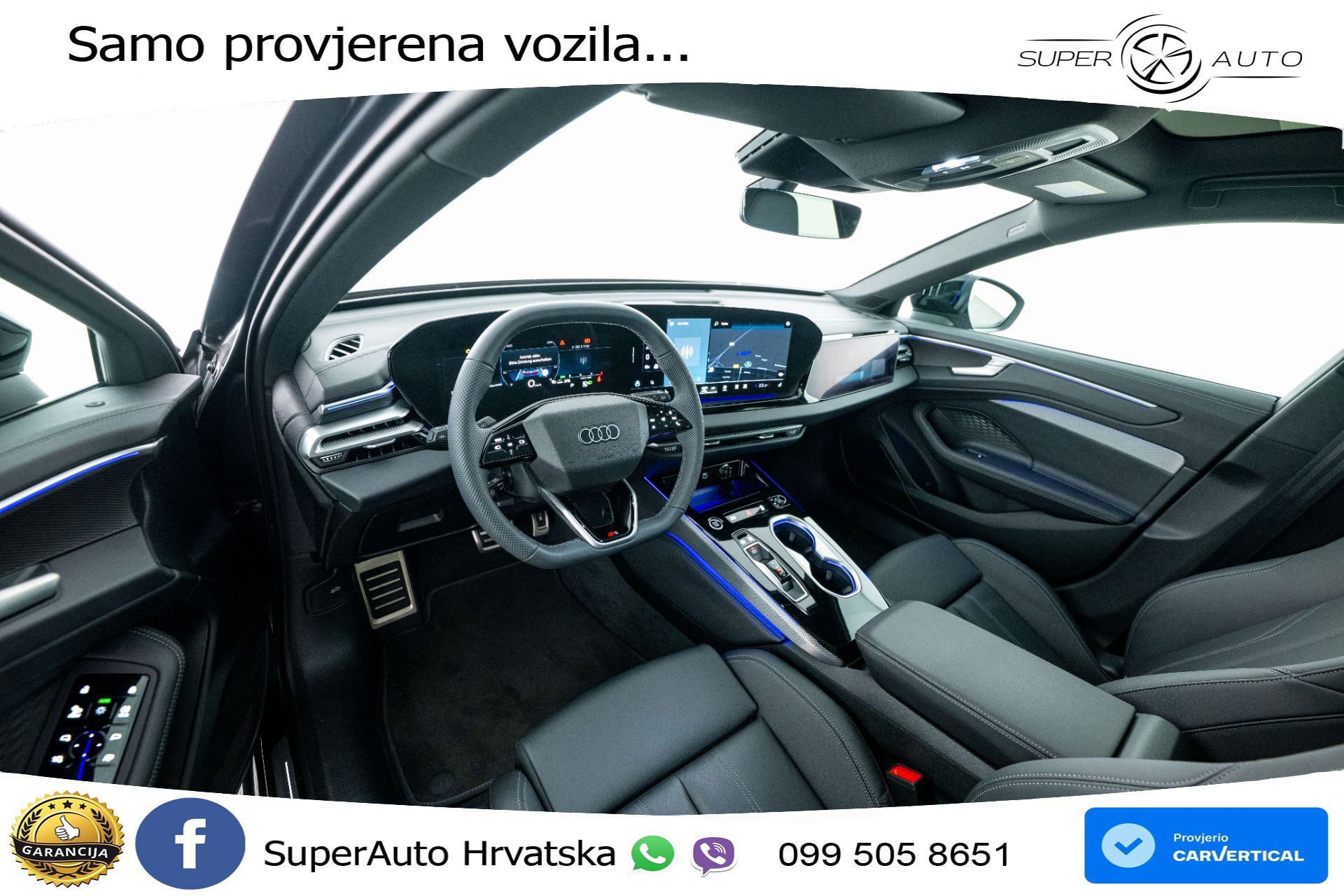 Audi A6 Avant 2.0 TDI S tronic 2xS line 204 KS, MATRIX+ACC+GR SJED+360+PANO+VIRT