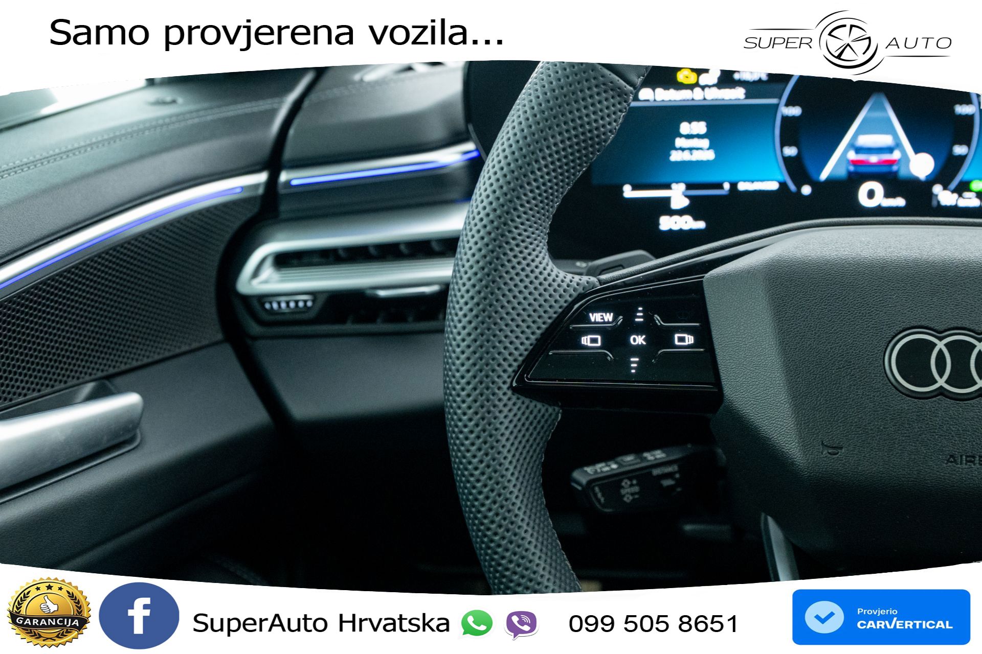Audi A6 Avant 2.0 TDI S tronic 2xS line 204 KS, MATRIX+ACC+GR SJED+360+PANO+VIRT