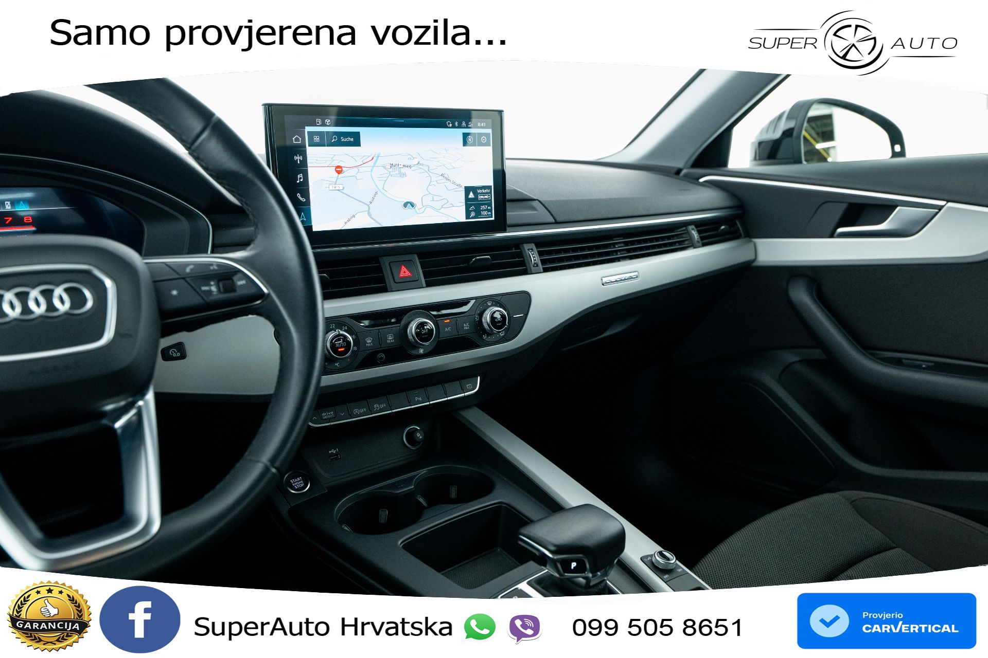Audi A4 40 TFSI quattro ultra S tronic 204 KS, ACC+VIRT+NAVI+PARK