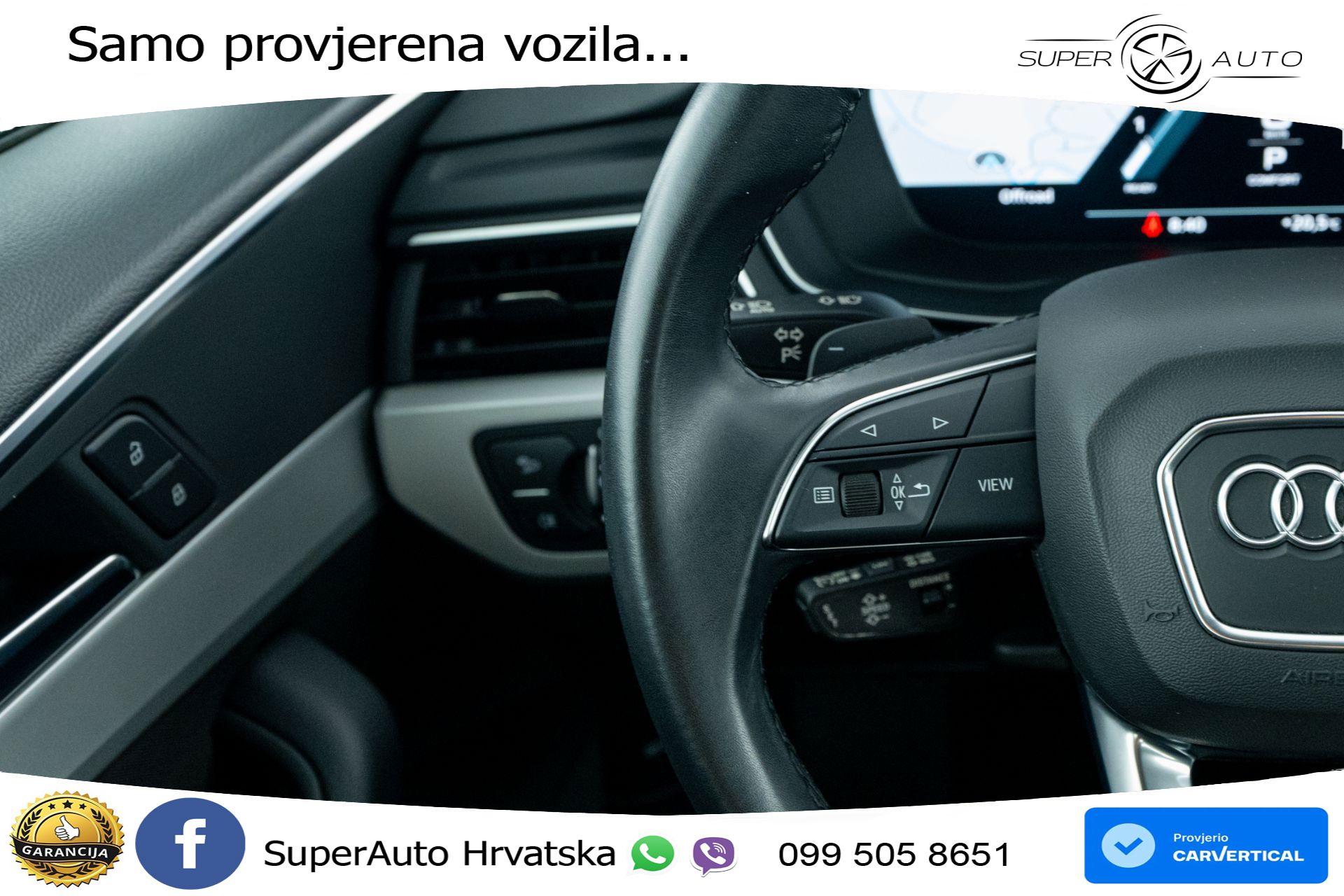 Audi A4 40 TFSI quattro ultra S tronic 204 KS, ACC+VIRT+NAVI+PARK