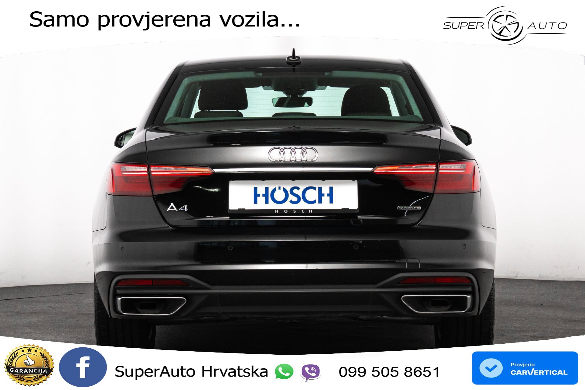 Audi A4 40 TFSI quattro ultra S tronic 204 KS, ACC+VIRT+NAVI+PARK