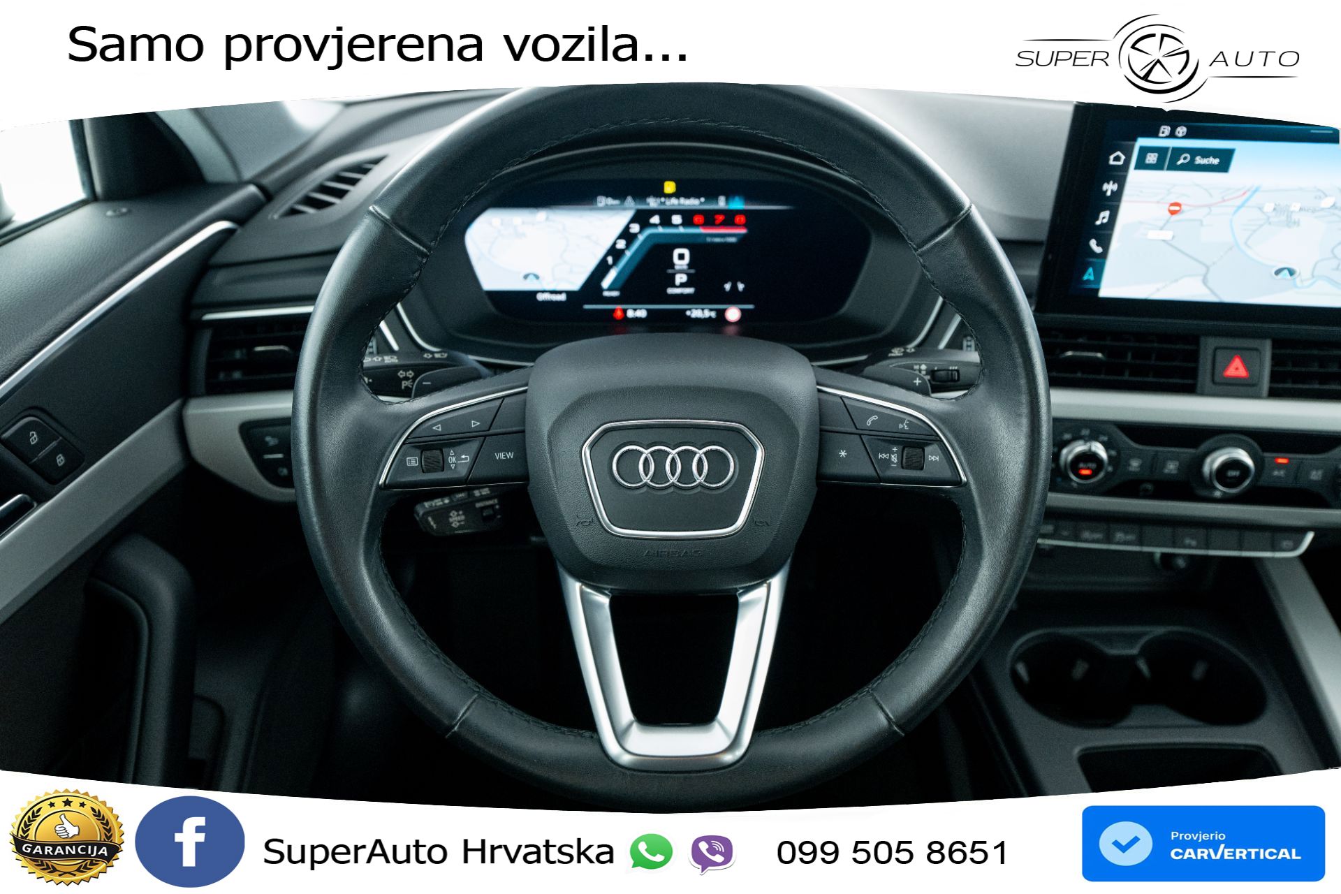 Audi A4 40 TFSI quattro ultra S tronic 204 KS, ACC+VIRT+NAVI+PARK