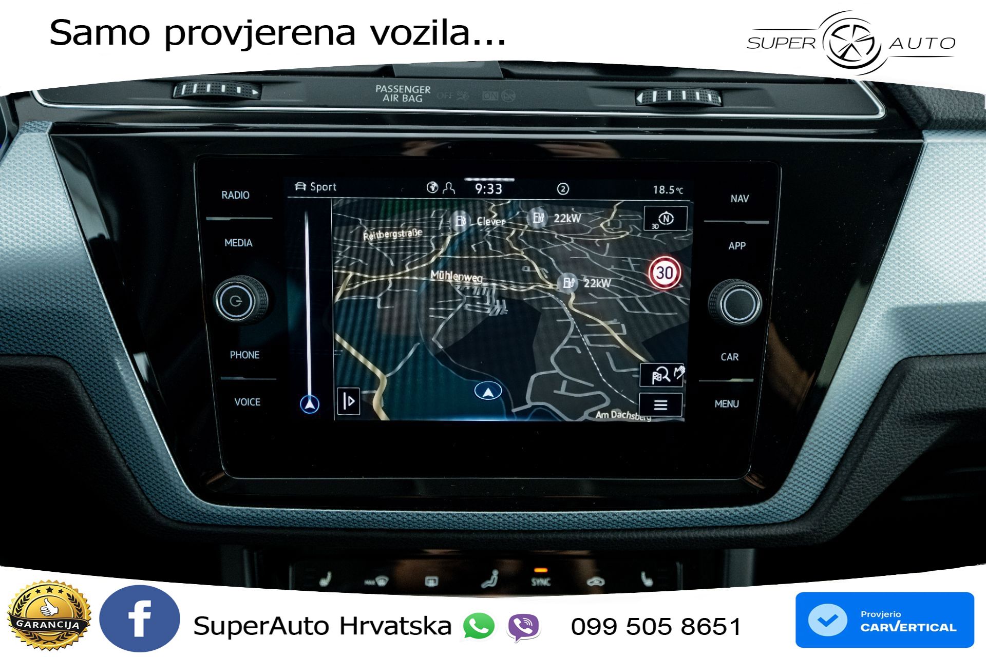 VW Touran 2.0 TDI DSG Comfortline 150 KS, 7-SJED+ACC+GR SJED+VIRT+NAVI