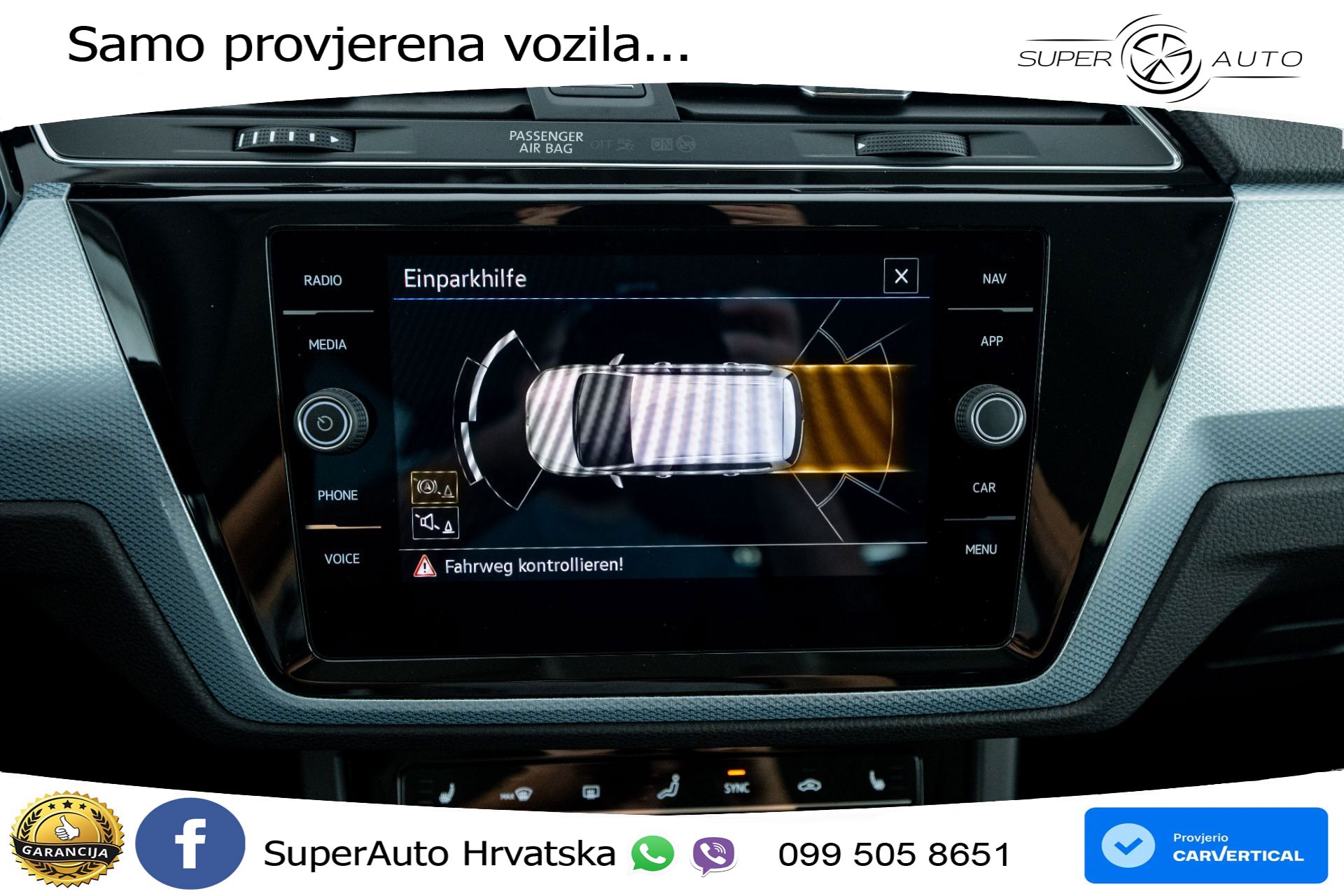 VW Touran 1.5 TSI DSG Comfortline 150 KS, 7-SJED+LED+ACC+GR SJED+VIRT+PDC+ASIST