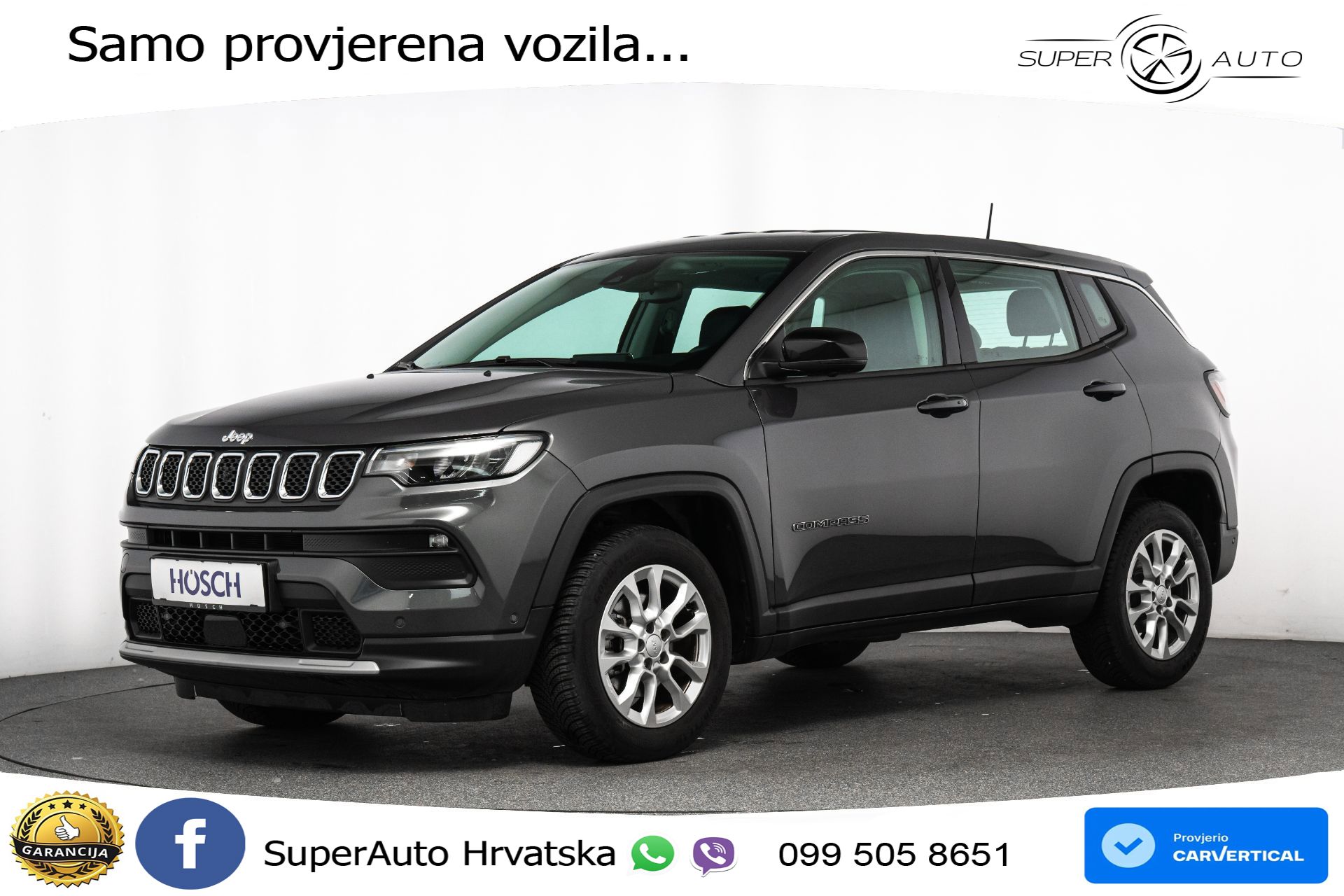 Jeep Compass 1.5 GSE Aut. 131 KS, ACC+KAM+GR SJED+VIRT