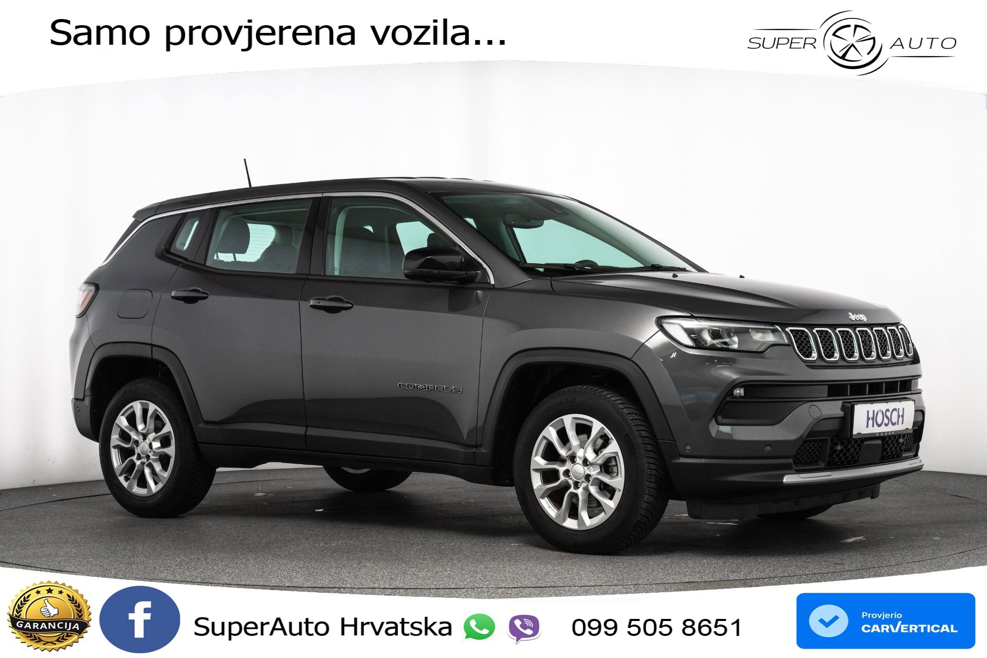 Jeep Compass 1.5 GSE Aut. 131 KS, ACC+KAM+GR SJED+VIRT