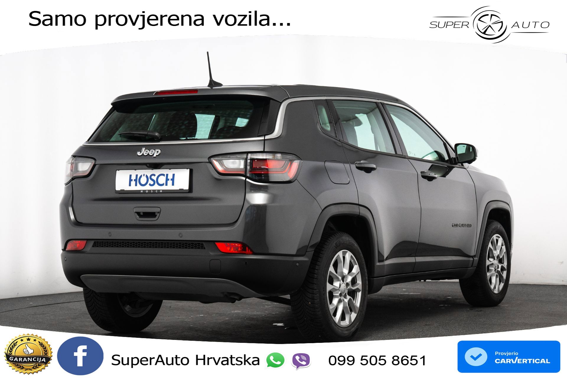 Jeep Compass 1.5 GSE Aut. 131 KS, ACC+KAM+GR SJED+VIRT