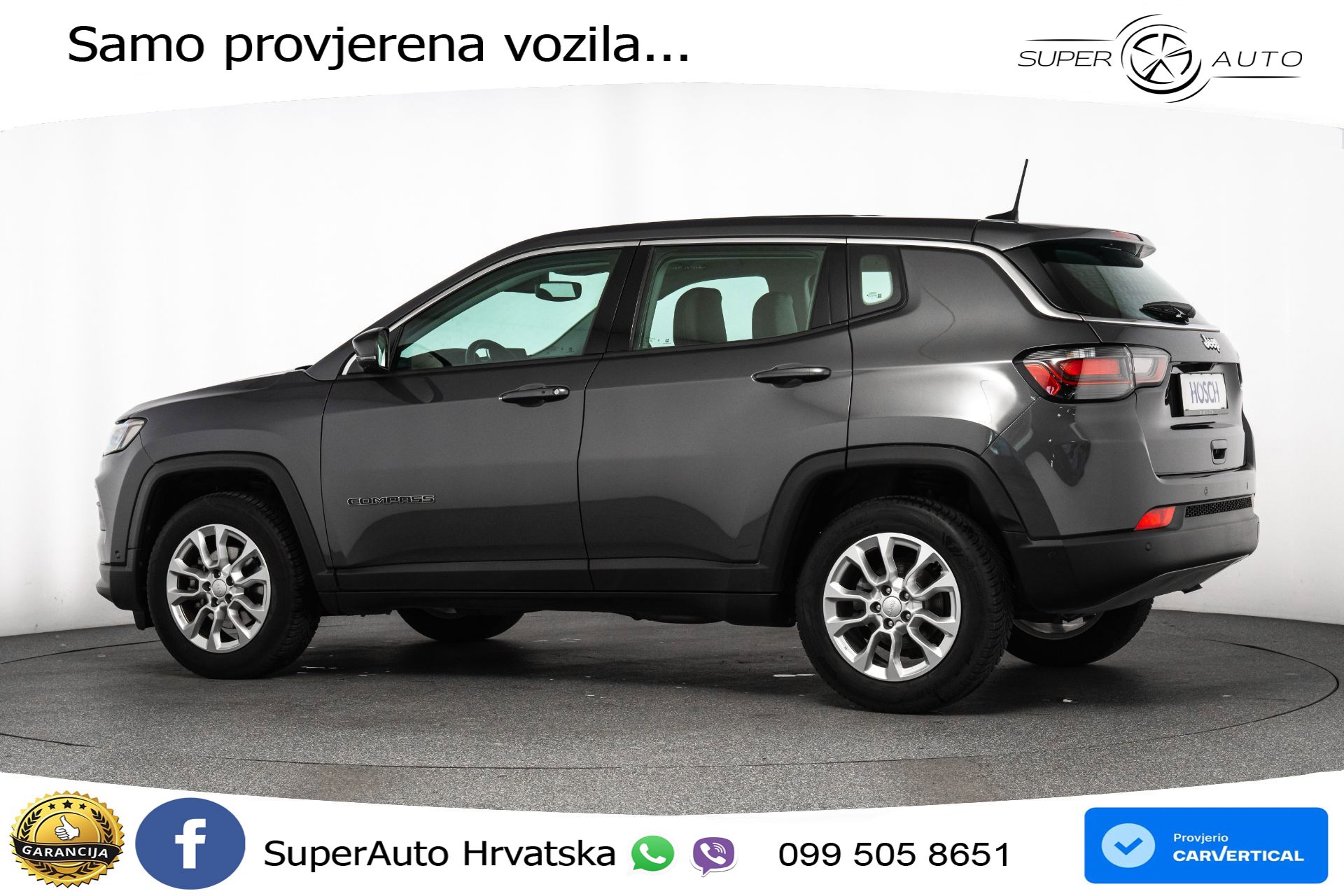 Jeep Compass 1.5 GSE Aut. 131 KS, ACC+KAM+GR SJED+VIRT