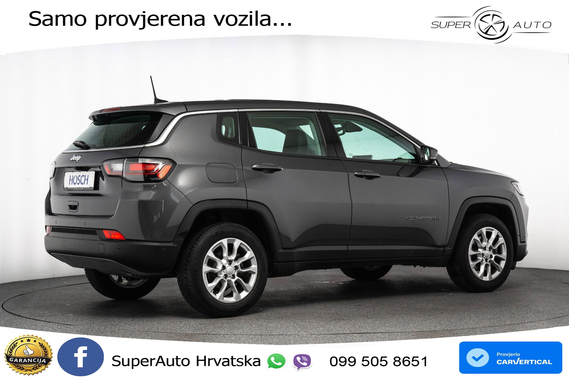 Jeep Compass 1.5 GSE Aut. 131 KS, ACC+KAM+GR SJED+VIRT