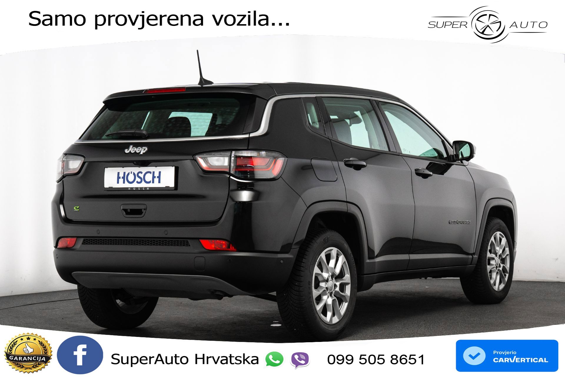 Jeep Compass 1.3 GSE T4 Aut. 130 KS, LED+ACC+GR SJED+KAM+VIRT+PDC