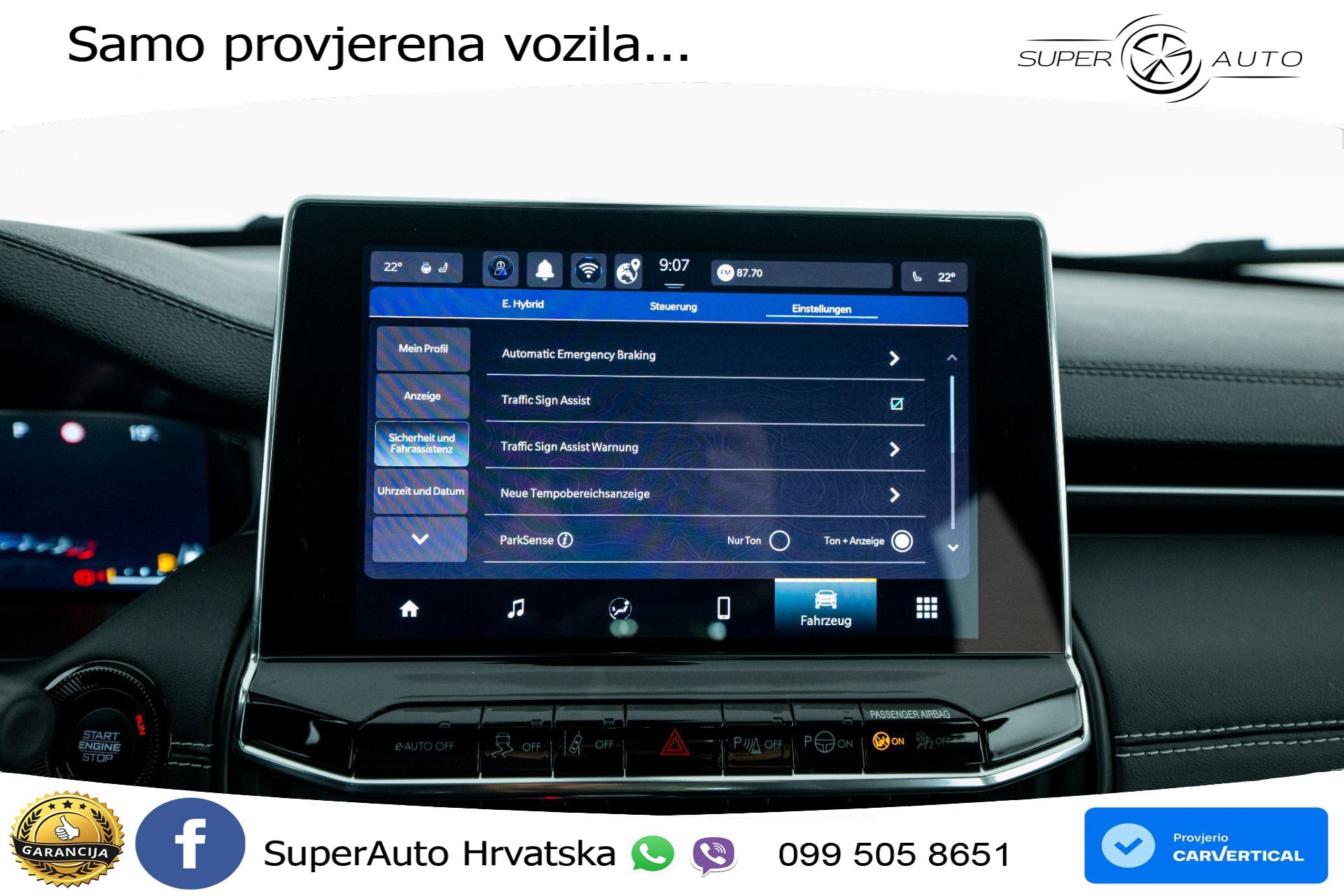 Jeep Compass 1.3 GSE T4 Aut. 130 KS, LED+ACC+GR SJED+KAM+VIRT+PDC