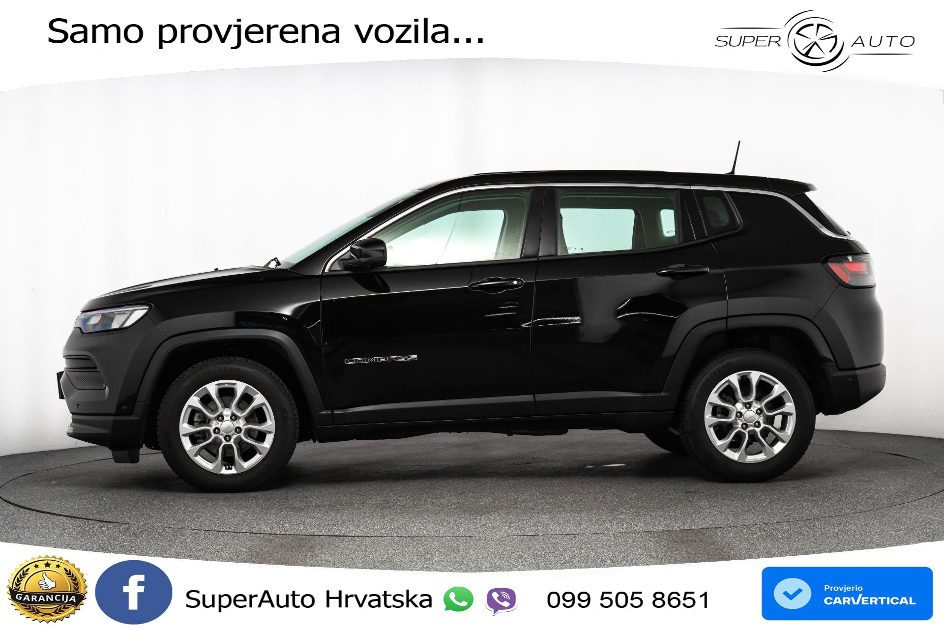 Jeep Compass 1.3 GSE T4 Aut. 130 KS, LED+ACC+GR SJED+KAM+VIRT+PDC