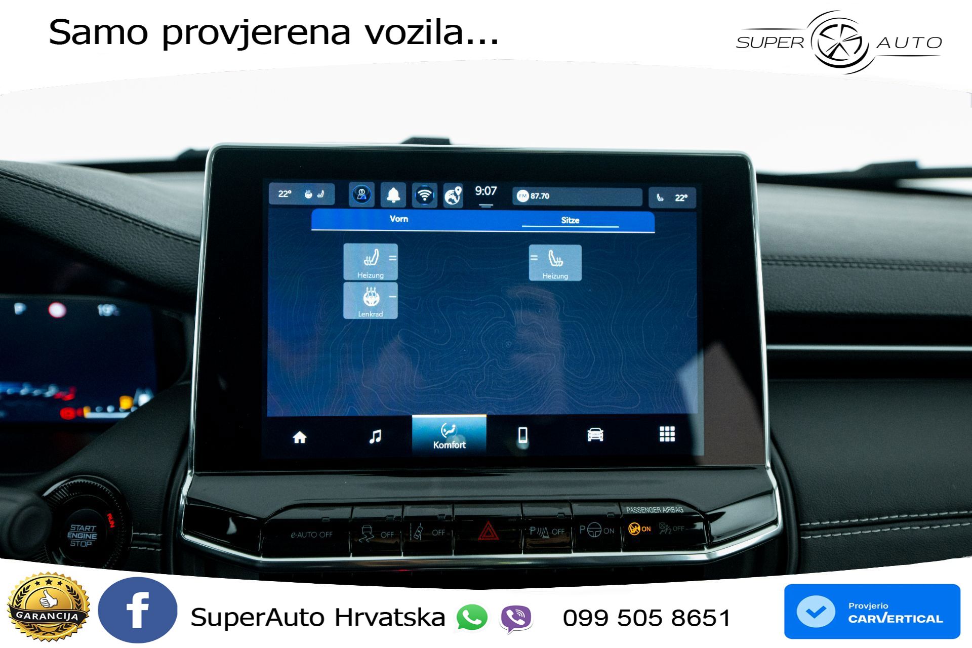 Jeep Compass 1.3 GSE T4 Aut. 130 KS, LED+ACC+GR SJED+KAM+VIRT+PDC
