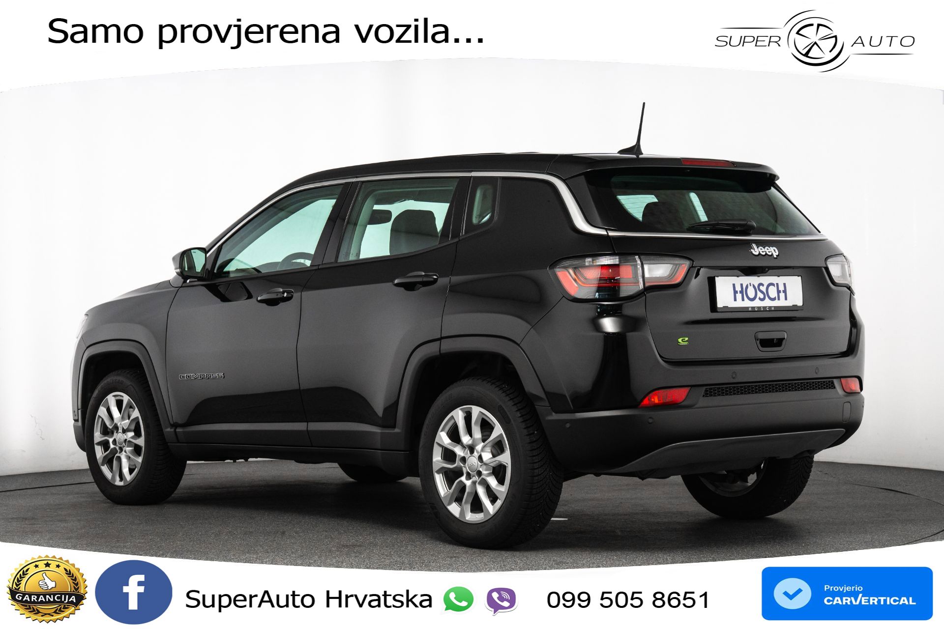 Jeep Compass 1.3 GSE T4 Aut. 130 KS, LED+ACC+GR SJED+KAM+VIRT+PDC
