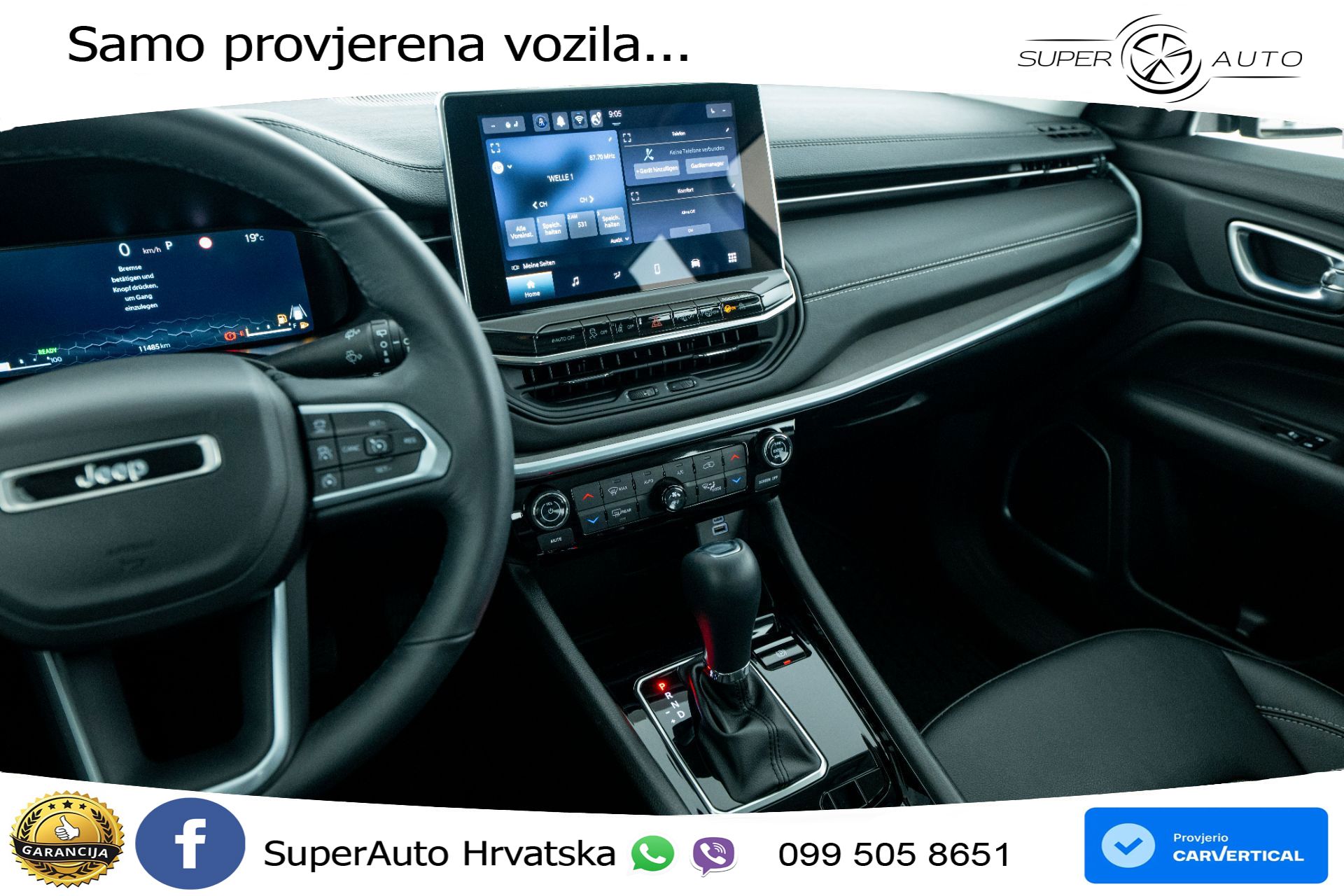 Jeep Compass 1.3 GSE T4 Aut. 130 KS, LED+ACC+GR SJED+KAM+VIRT+PDC