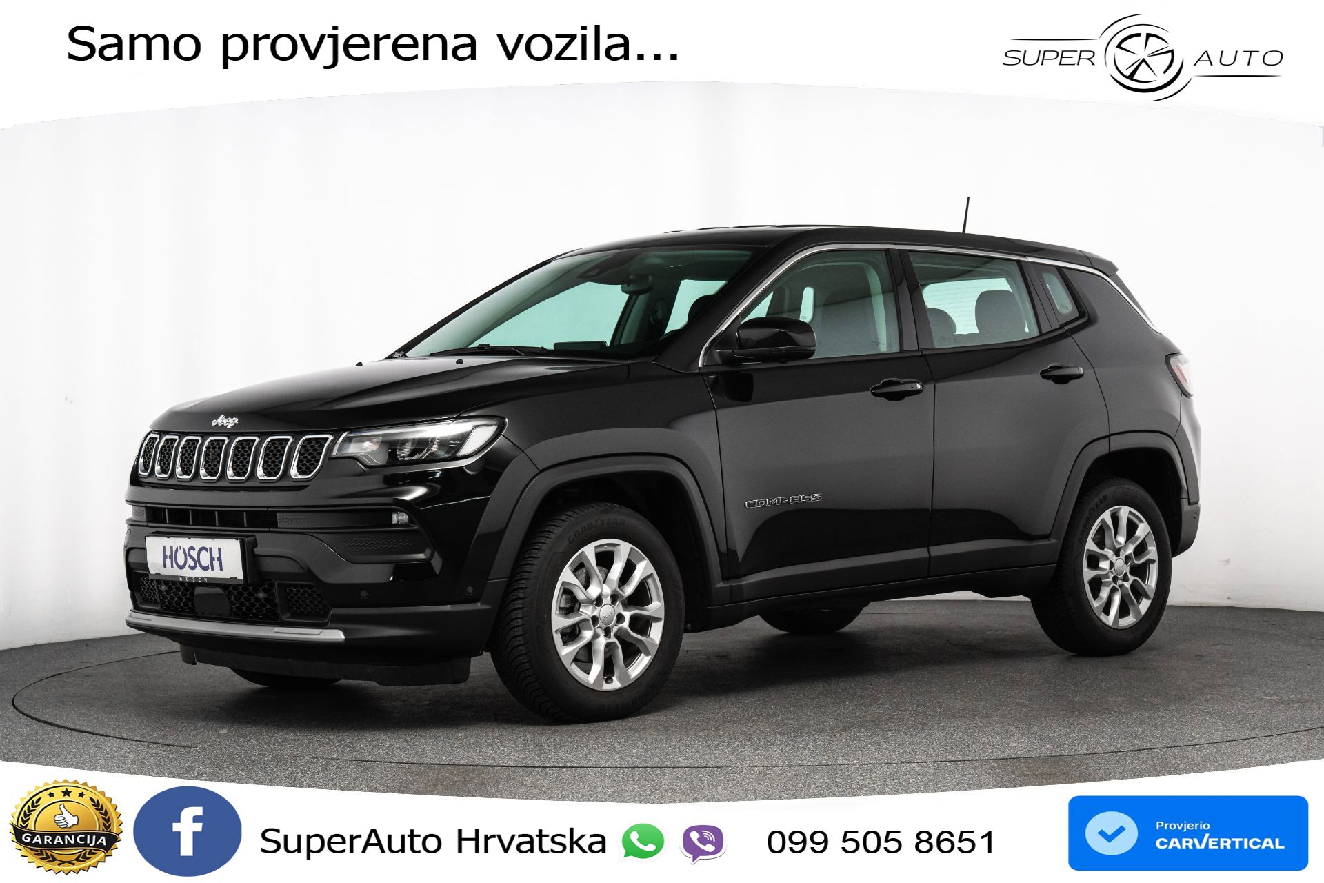 Jeep Compass 1.3 GSE T4 Aut. 130 KS, LED+ACC+GR SJED+KAM+VIRT+PDC