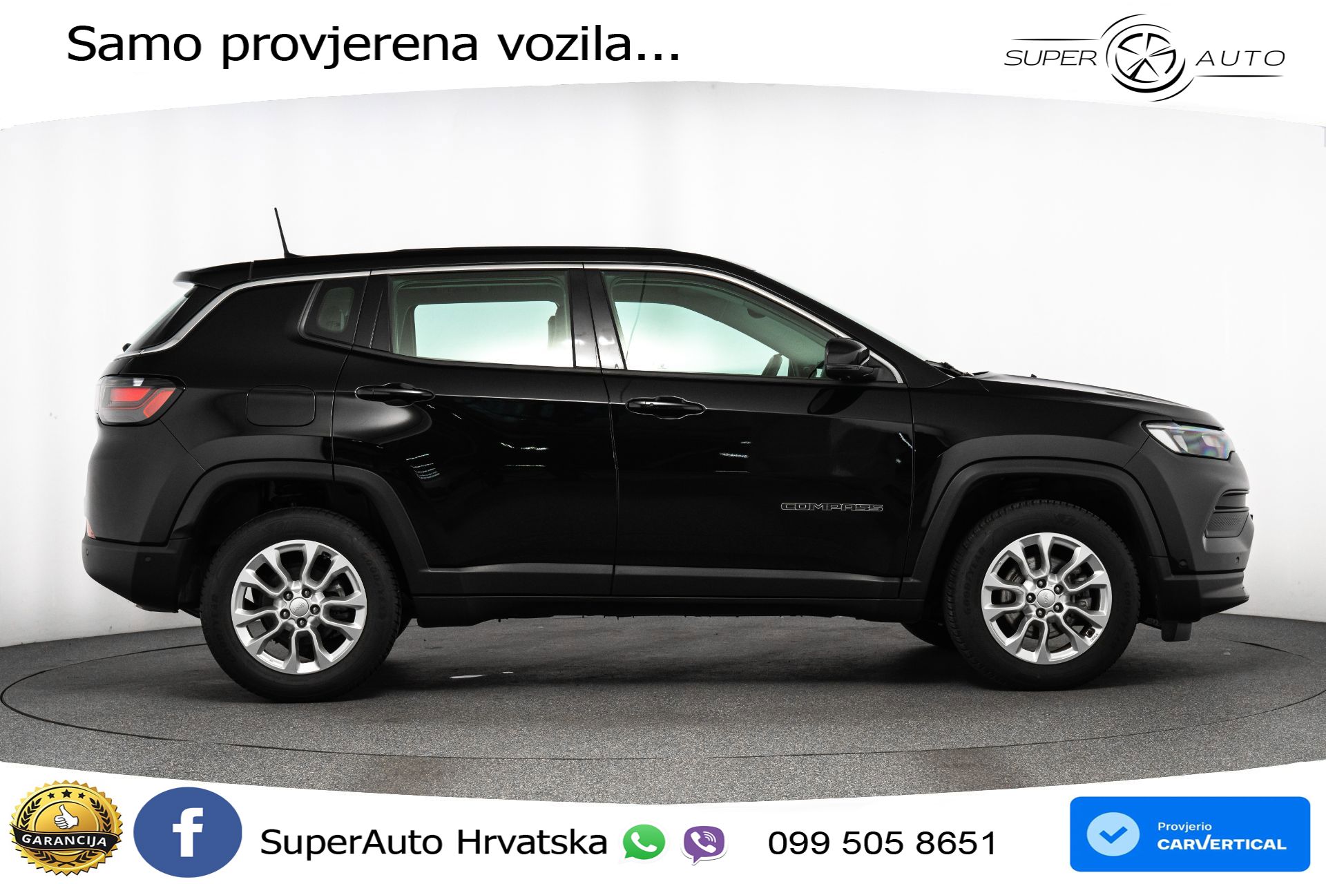 Jeep Compass 1.3 GSE T4 Aut. 130 KS, LED+ACC+GR SJED+KAM+VIRT+PDC