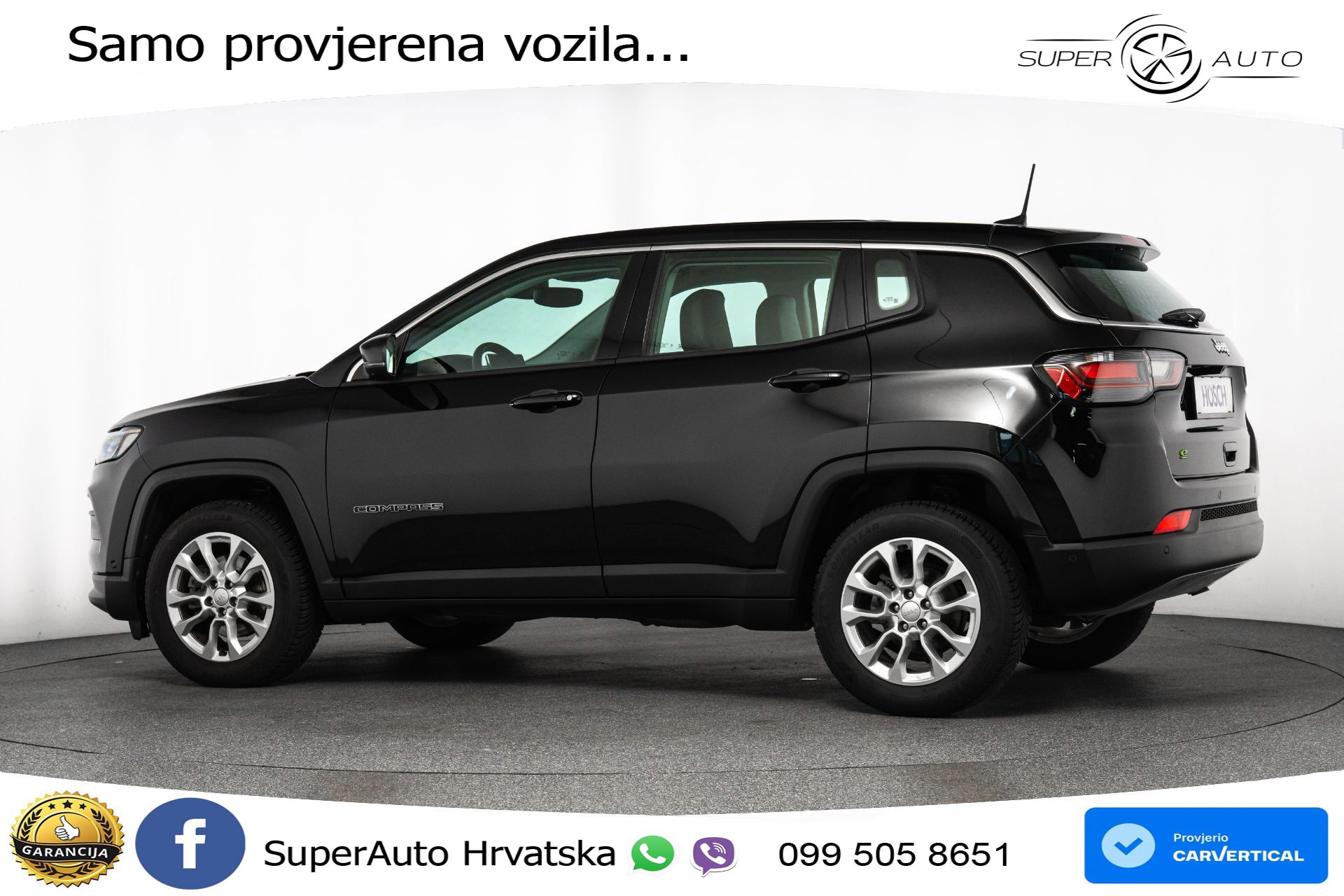 Jeep Compass 1.3 GSE T4 Aut. 130 KS, LED+ACC+GR SJED+KAM+VIRT+PDC