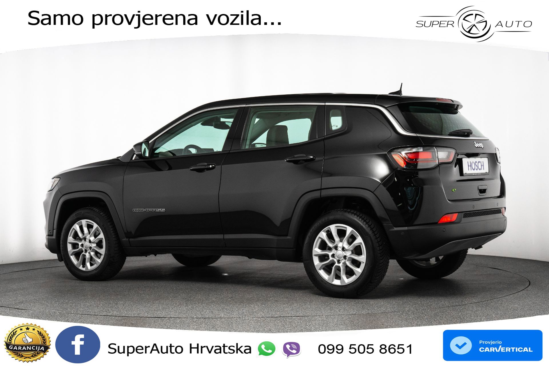Jeep Compass 1.3 GSE T4 Aut. 130 KS, LED+ACC+GR SJED+360+VIRT+PDC