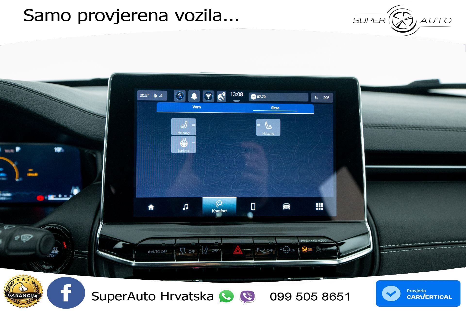 Jeep Compass 1.3 GSE T4 Aut. 130 KS, LED+ACC+GR SJED+360+VIRT+PDC