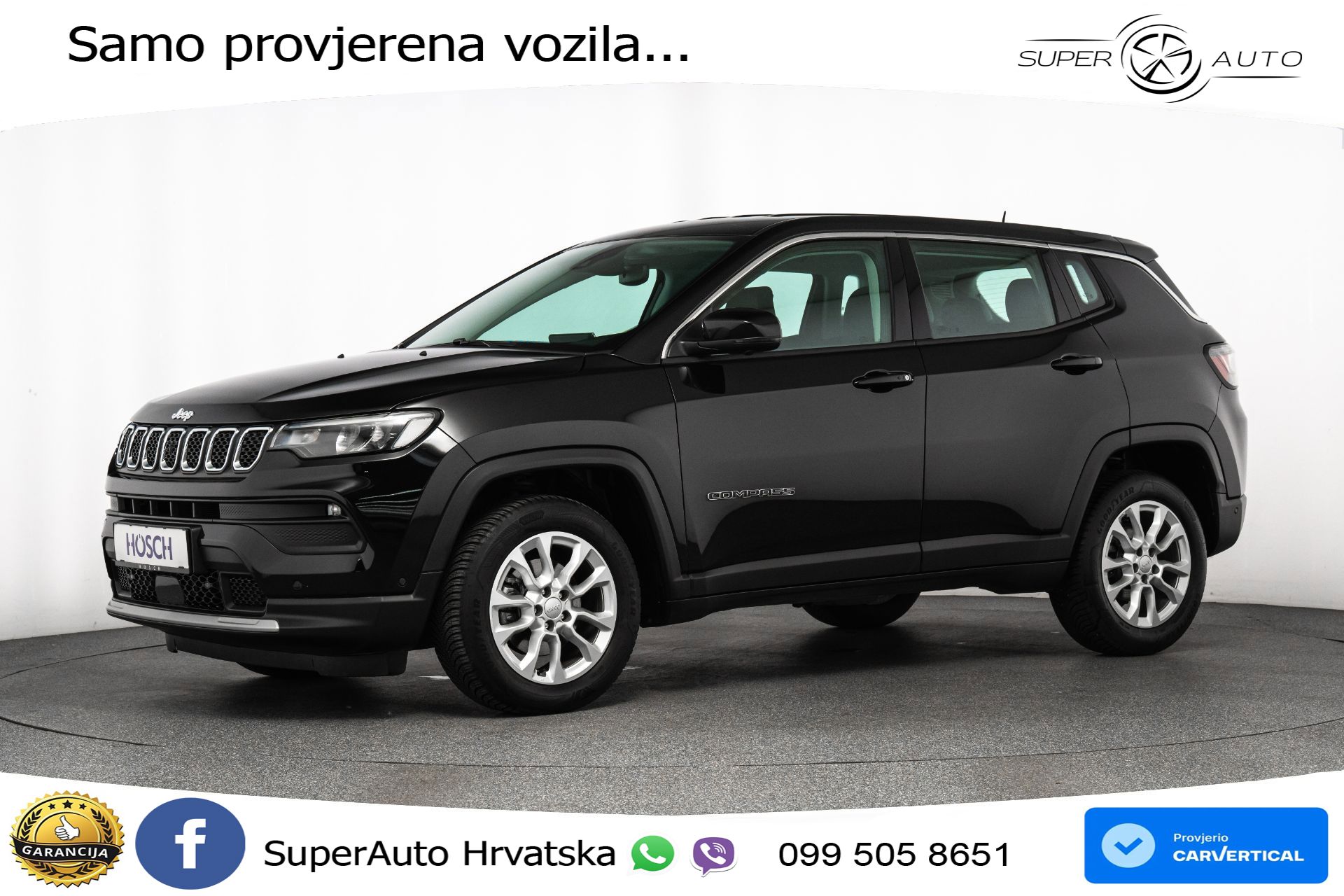 Jeep Compass 1.3 GSE T4 Aut. 130 KS, LED+ACC+GR SJED+360+VIRT+PDC