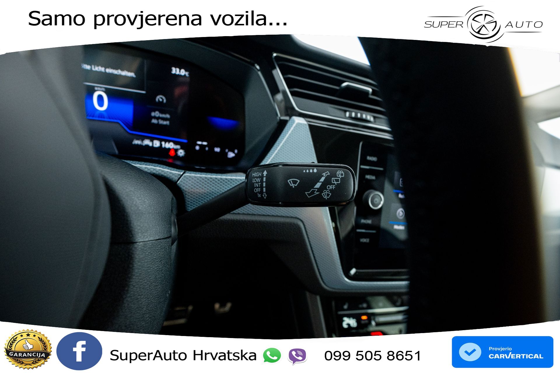 VW Touran 1.5 TSI DSG Comfortline 150 KS, LED+ACC+GR SJED+PDC+VIRT