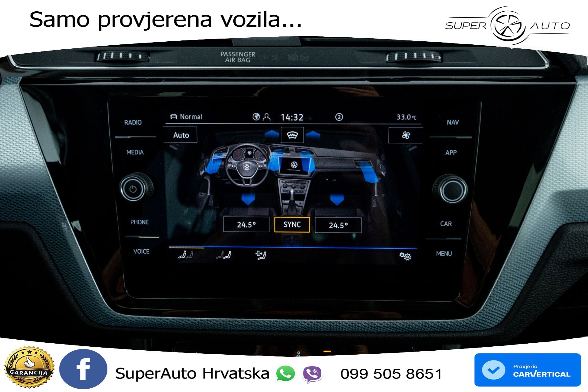 VW Touran 1.5 TSI DSG Comfortline 150 KS, LED+ACC+GR SJED+PDC+VIRT