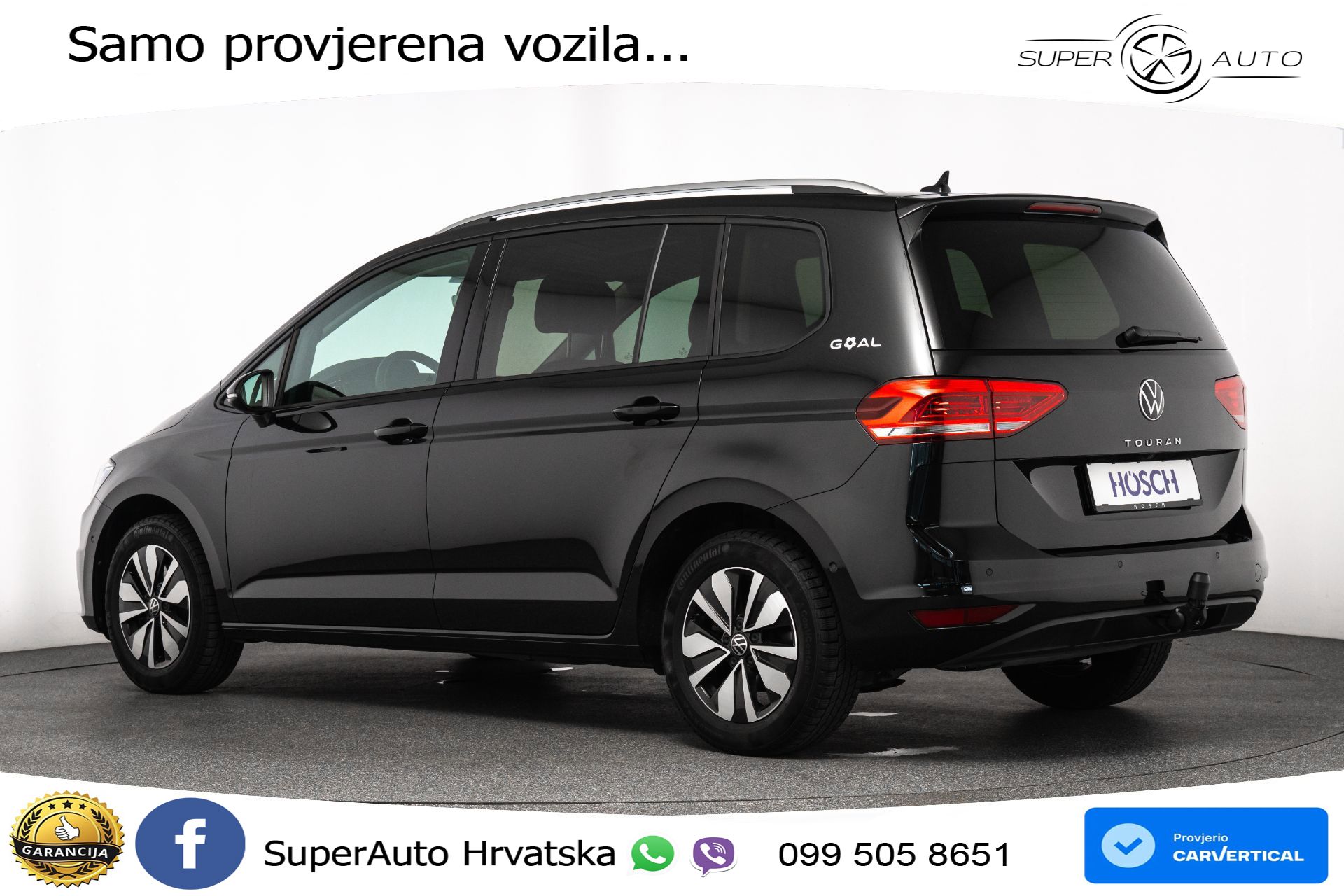 VW Touran 1.5 TSI DSG Comfortline 150 KS, LED+ACC+GR SJED+PDC+VIRT