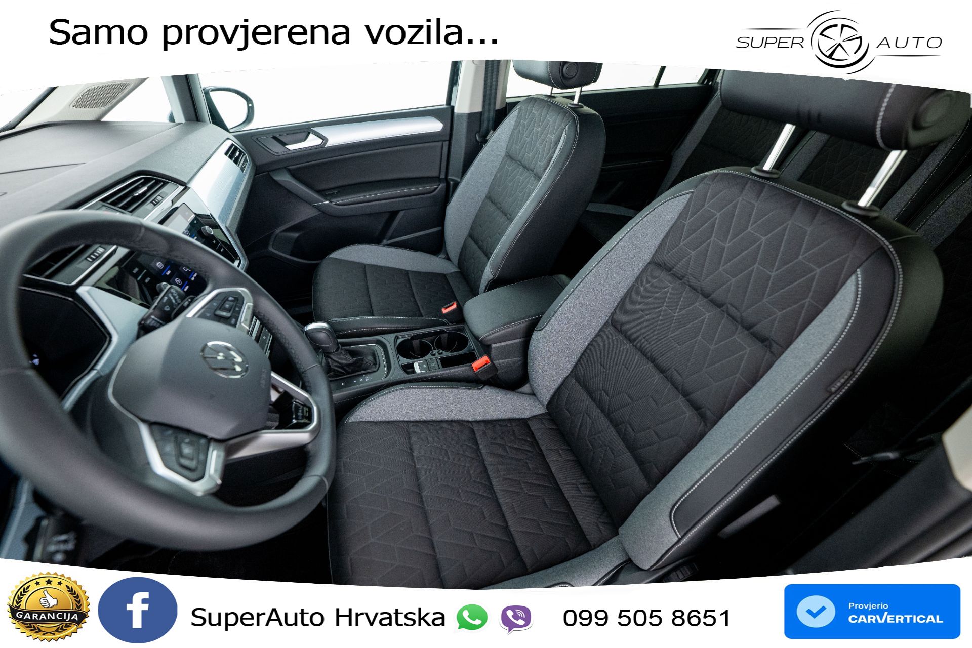 VW Touran 1.5 TSI DSG Comfortline 150 KS, LED+ACC+GR SJED+PDC+VIRT
