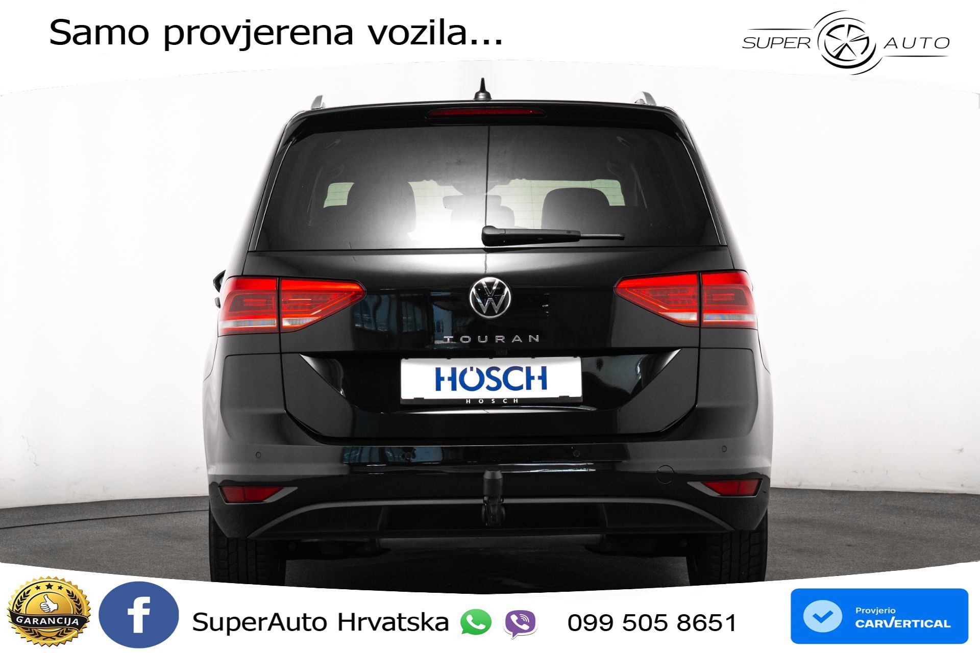 VW Touran 1.5 TSI DSG Comfortline 150 KS, LED+ACC+GR SJED+PDC+VIRT