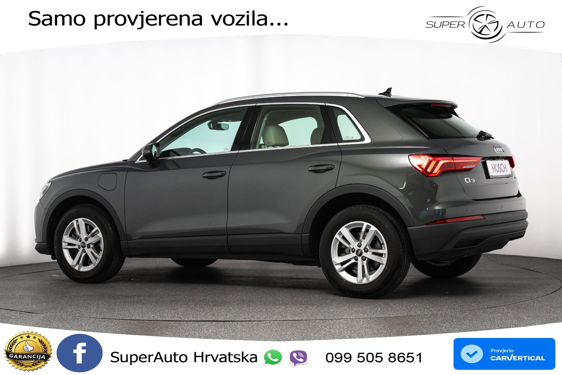 Audi Q3 45 TFSIe S tronic 245 KS, KAM+VIRT+NAVI