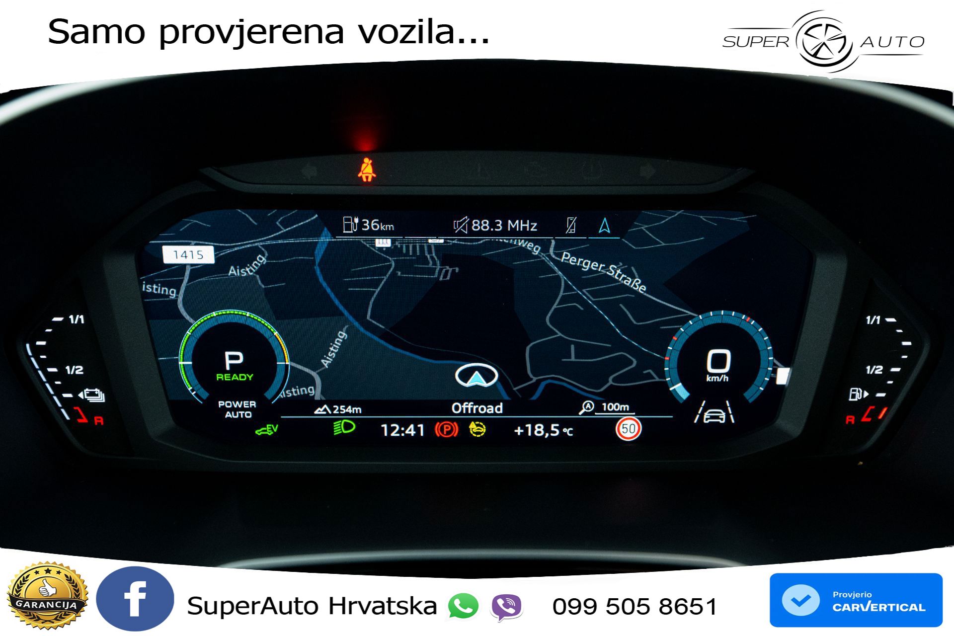 Audi Q3 45 TFSIe S tronic 245 KS, KAM+VIRT+NAVI