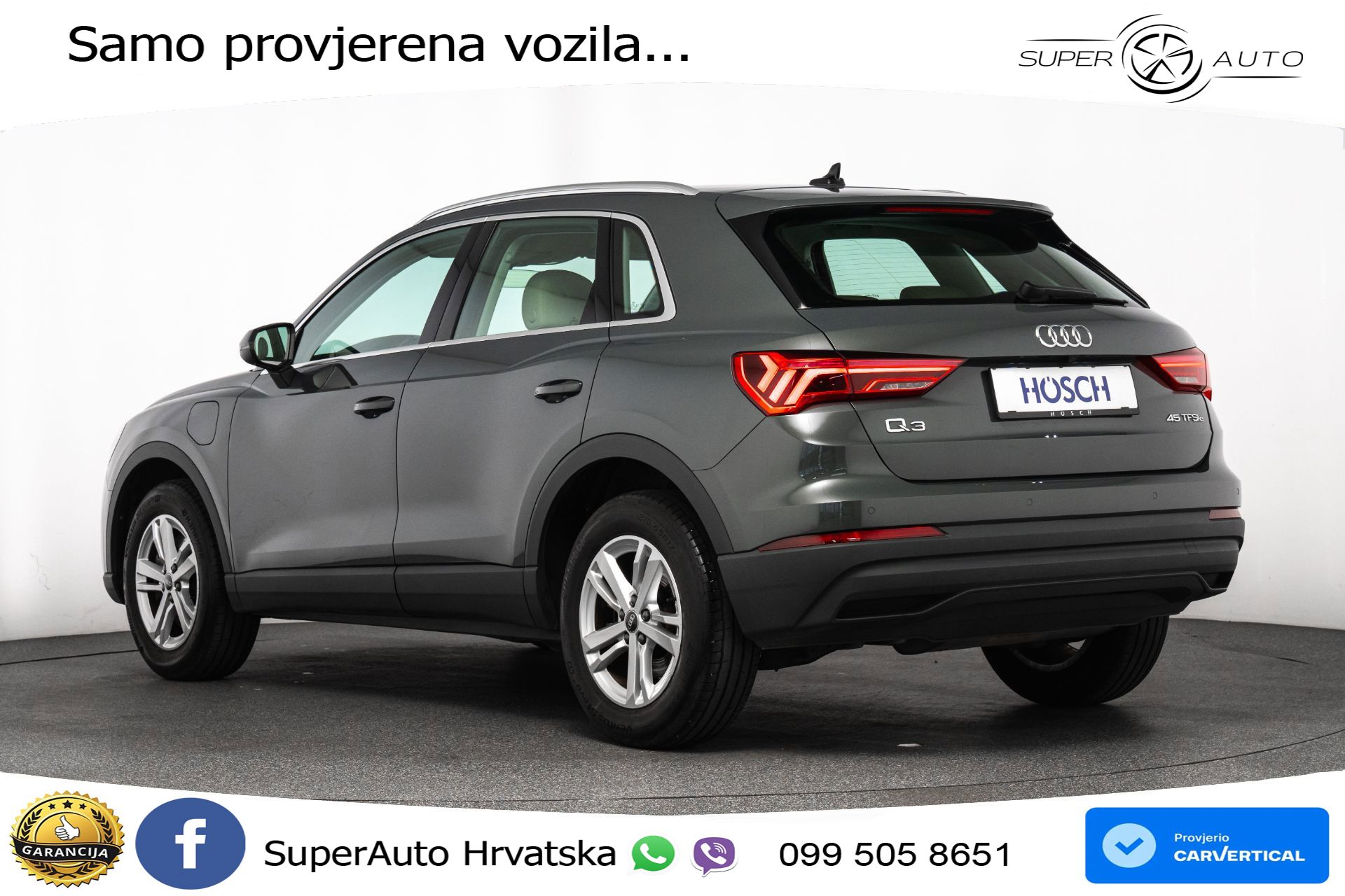 Audi Q3 45 TFSIe S tronic 245 KS, KAM+VIRT+NAVI