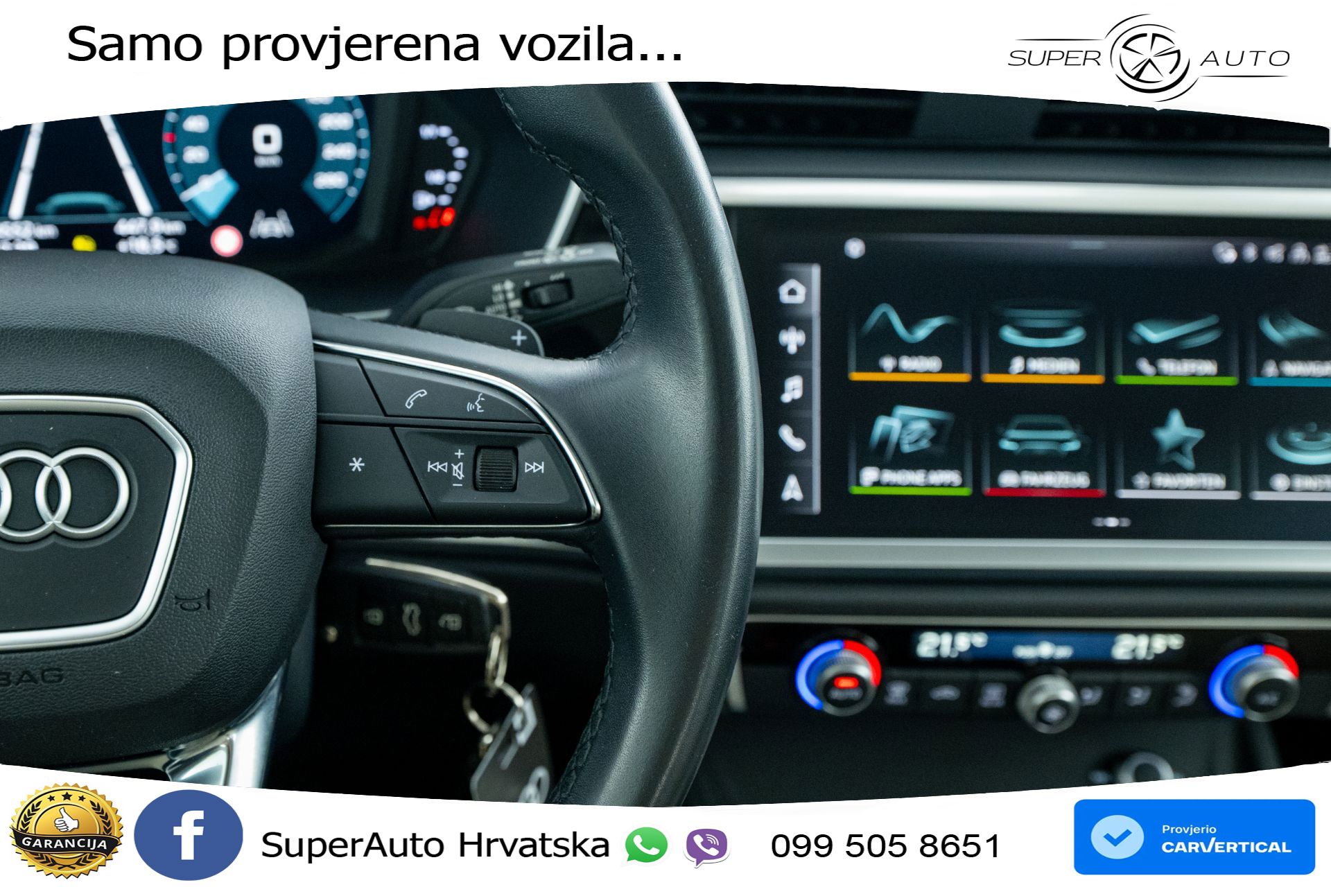 Audi Q3 45 TFSIe S tronic 245 KS, KAM+VIRT+NAVI