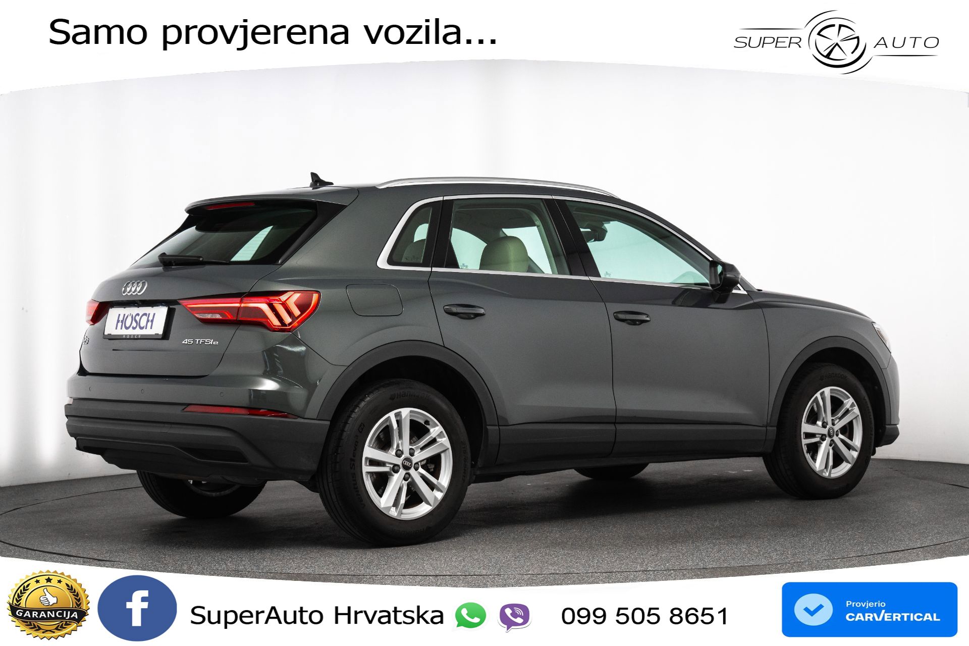 Audi Q3 45 TFSIe S tronic 245 KS, KAM+VIRT+NAVI