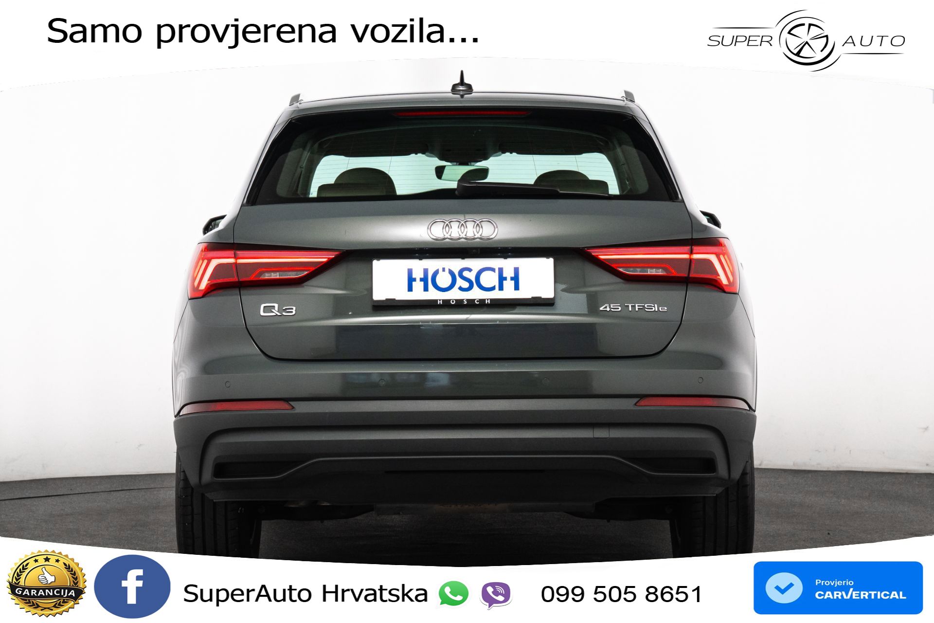 Audi Q3 45 TFSIe S tronic 245 KS, KAM+VIRT+NAVI