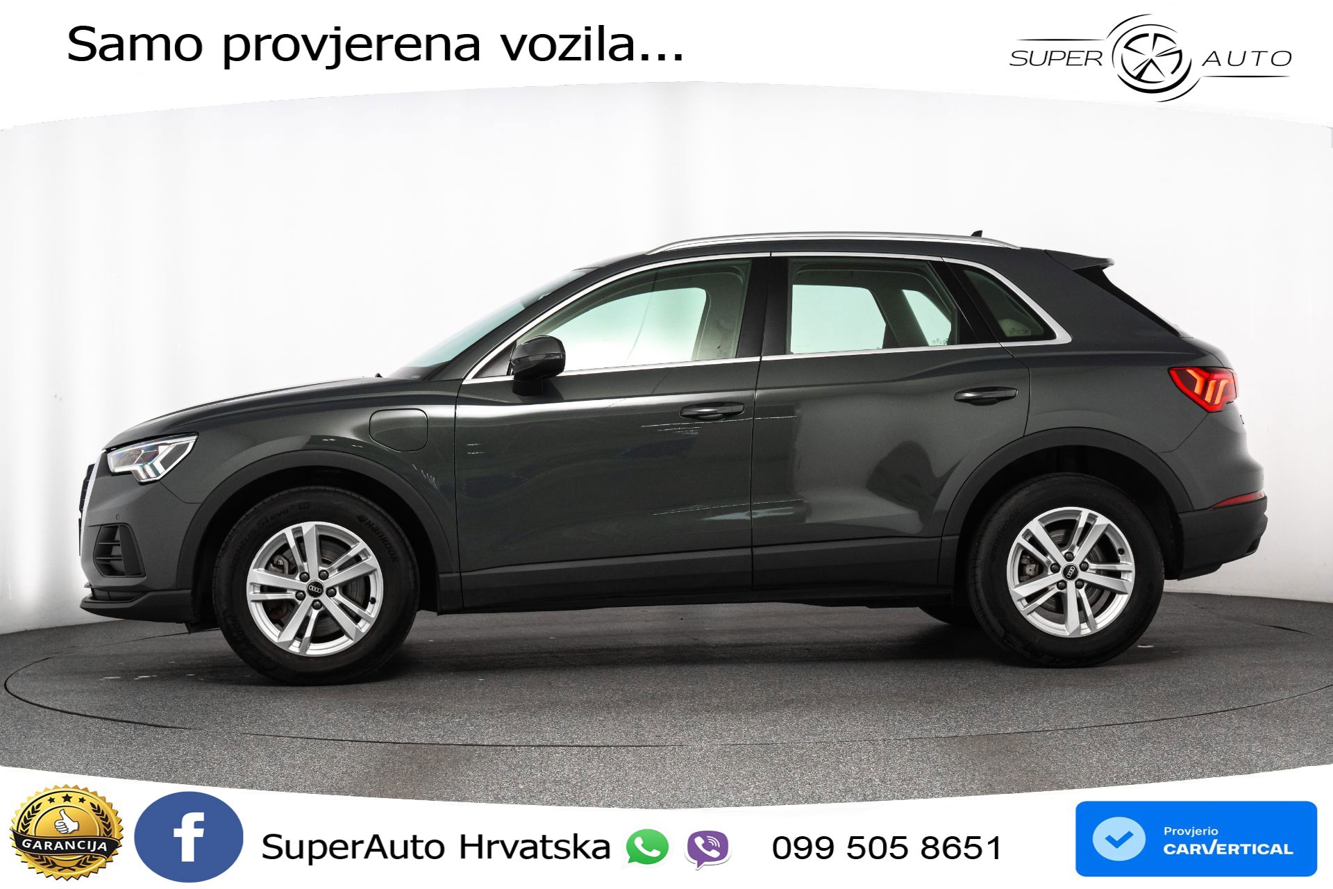 Audi Q3 45 TFSIe S tronic 245 KS, KAM+VIRT+NAVI