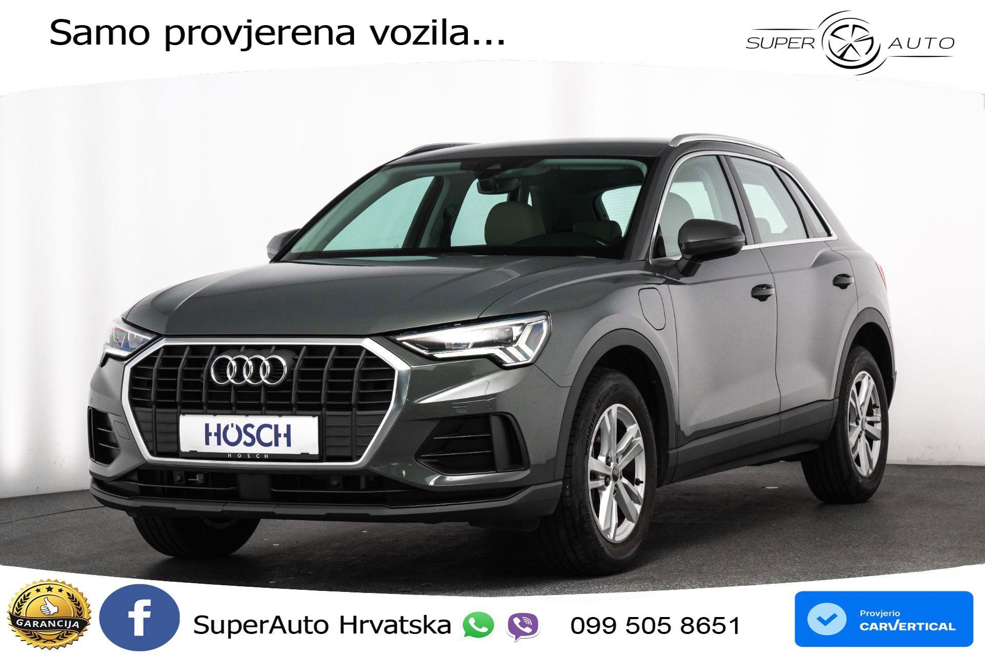 Audi Q3 45 TFSIe S tronic 245 KS, KAM+VIRT+NAVI