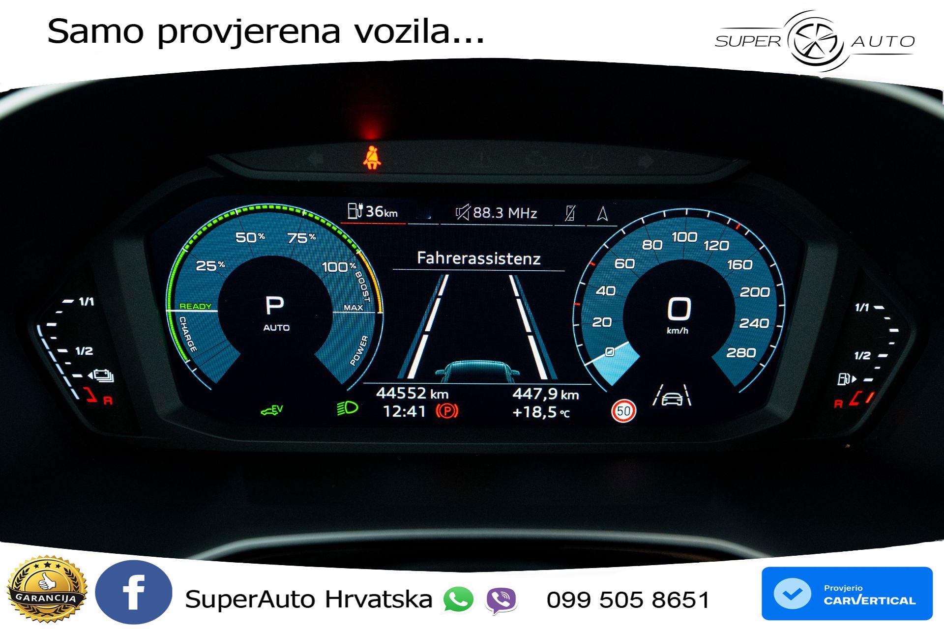 Audi Q3 45 TFSIe S tronic 245 KS, KAM+VIRT+NAVI
