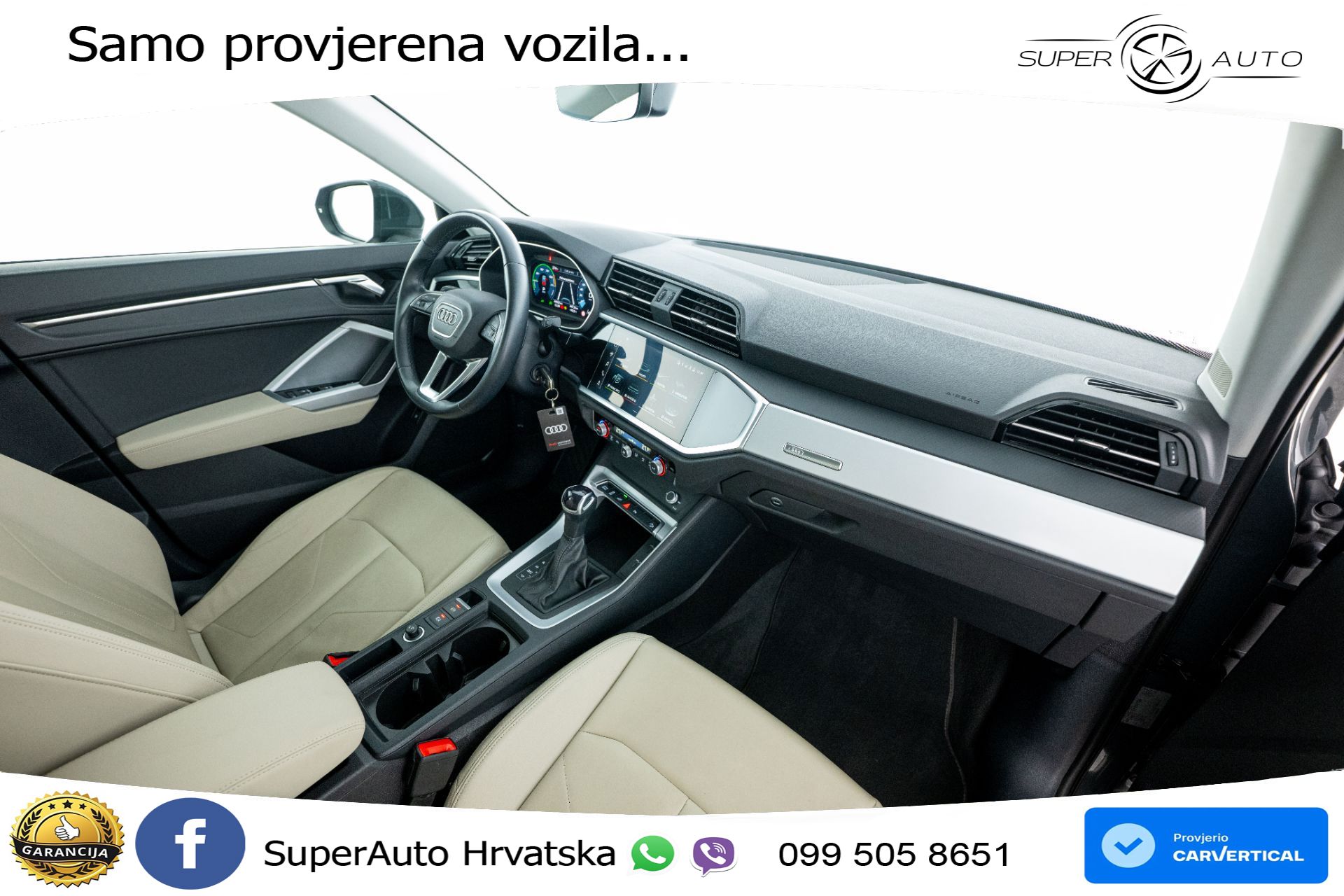 Audi Q3 45 TFSIe S tronic 245 KS, KAM+VIRT+NAVI