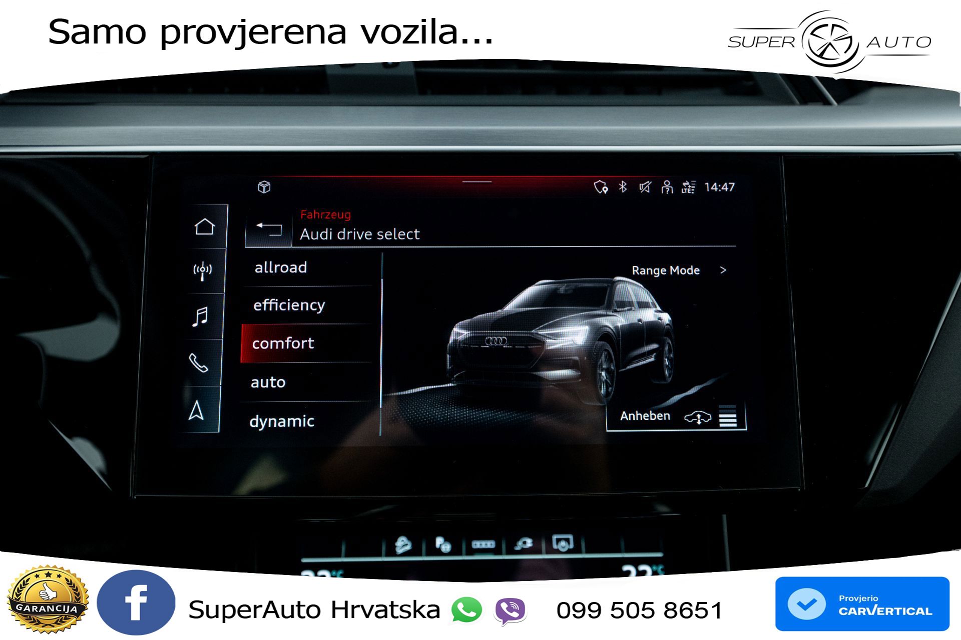 Audi e-tron S 503 KS, ZRAČNI+VIRT+NAVI