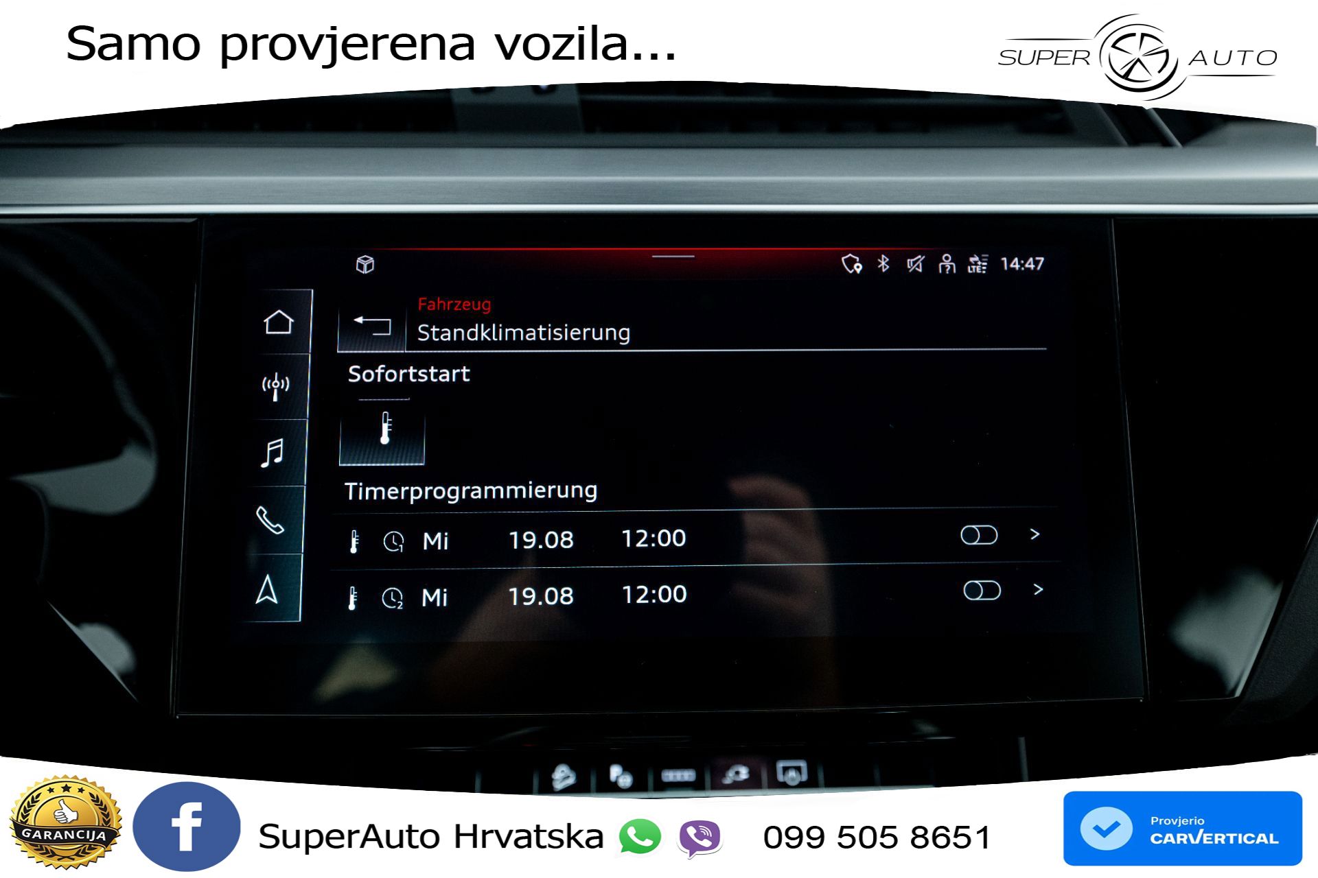 Audi e-tron S 503 KS, ZRAČNI+VIRT+NAVI