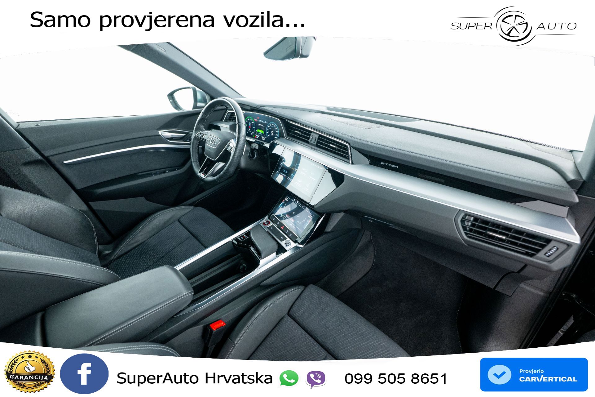 Audi e-tron S 503 KS, ZRAČNI+VIRT+NAVI