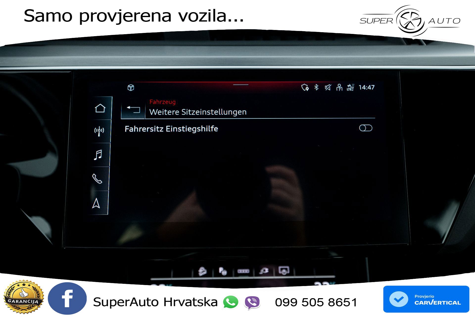 Audi e-tron S 503 KS, ZRAČNI+VIRT+NAVI