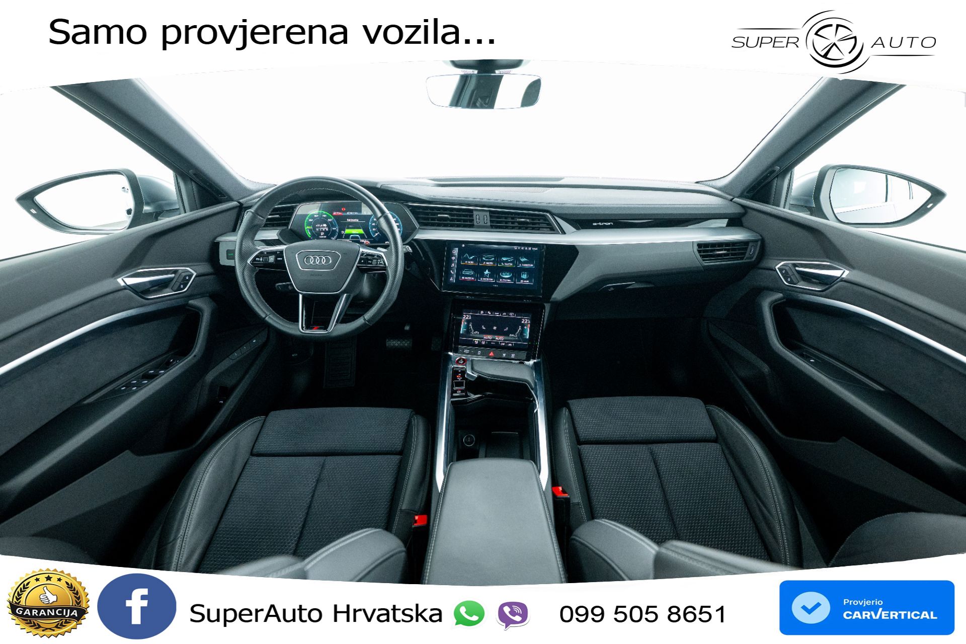 Audi e-tron S 503 KS, ZRAČNI+VIRT+NAVI