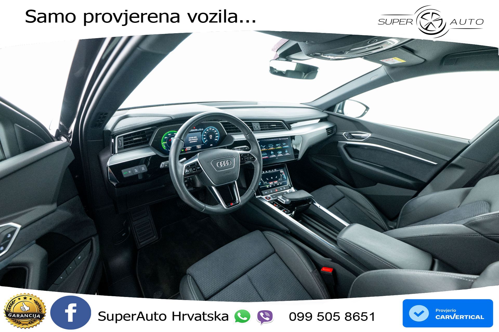 Audi e-tron S 503 KS, ZRAČNI+VIRT+NAVI