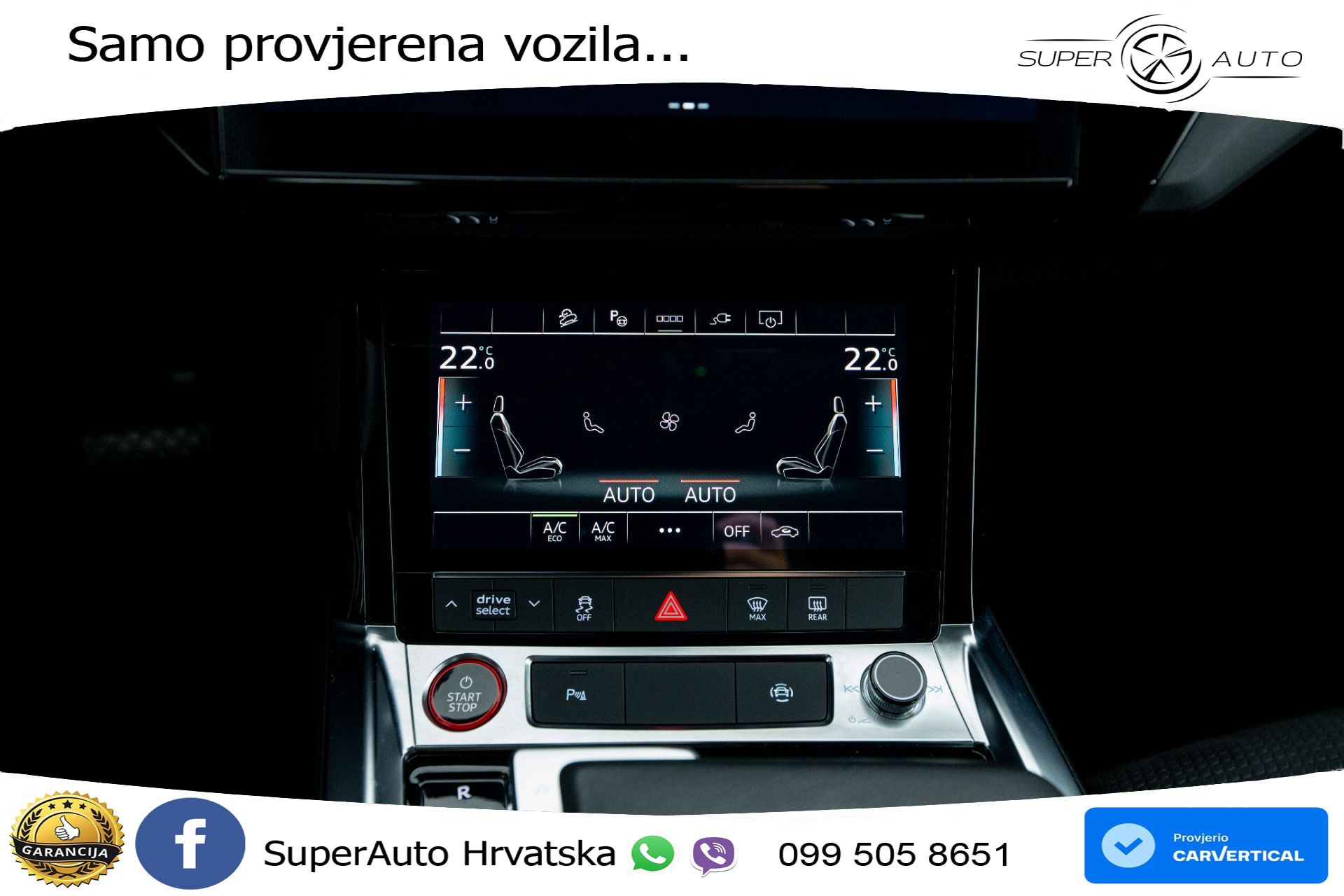 Audi e-tron S 503 KS, ZRAČNI+VIRT+NAVI