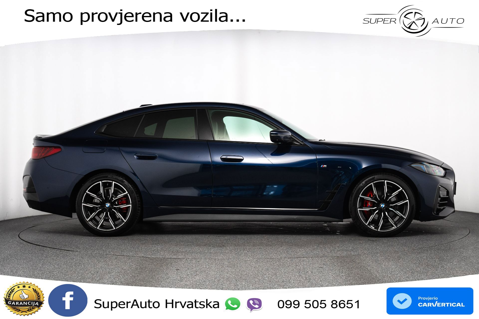 BMW 420d xDrive GC Aut. M Sport Pro 190 KS, ACC+360+GR SJED+HEAD+VIRT+NAVI