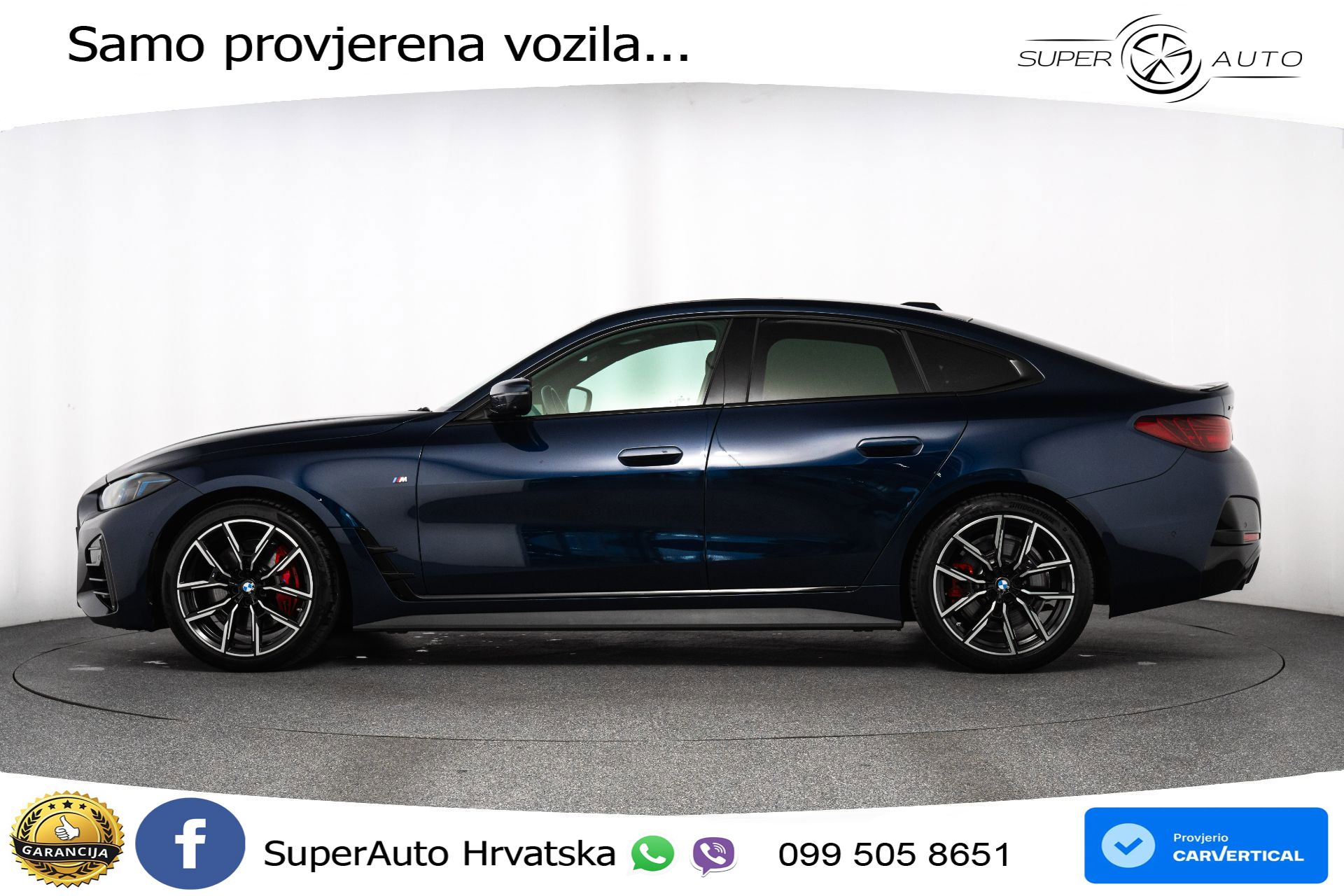 BMW 420d xDrive GC Aut. M Sport Pro 190 KS, ACC+360+GR SJED+HEAD+VIRT+NAVI